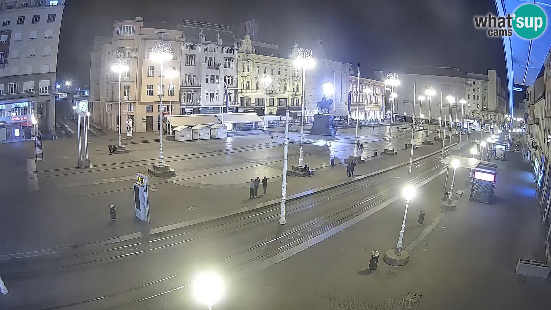 Zagreb live cam Bana Jelačića