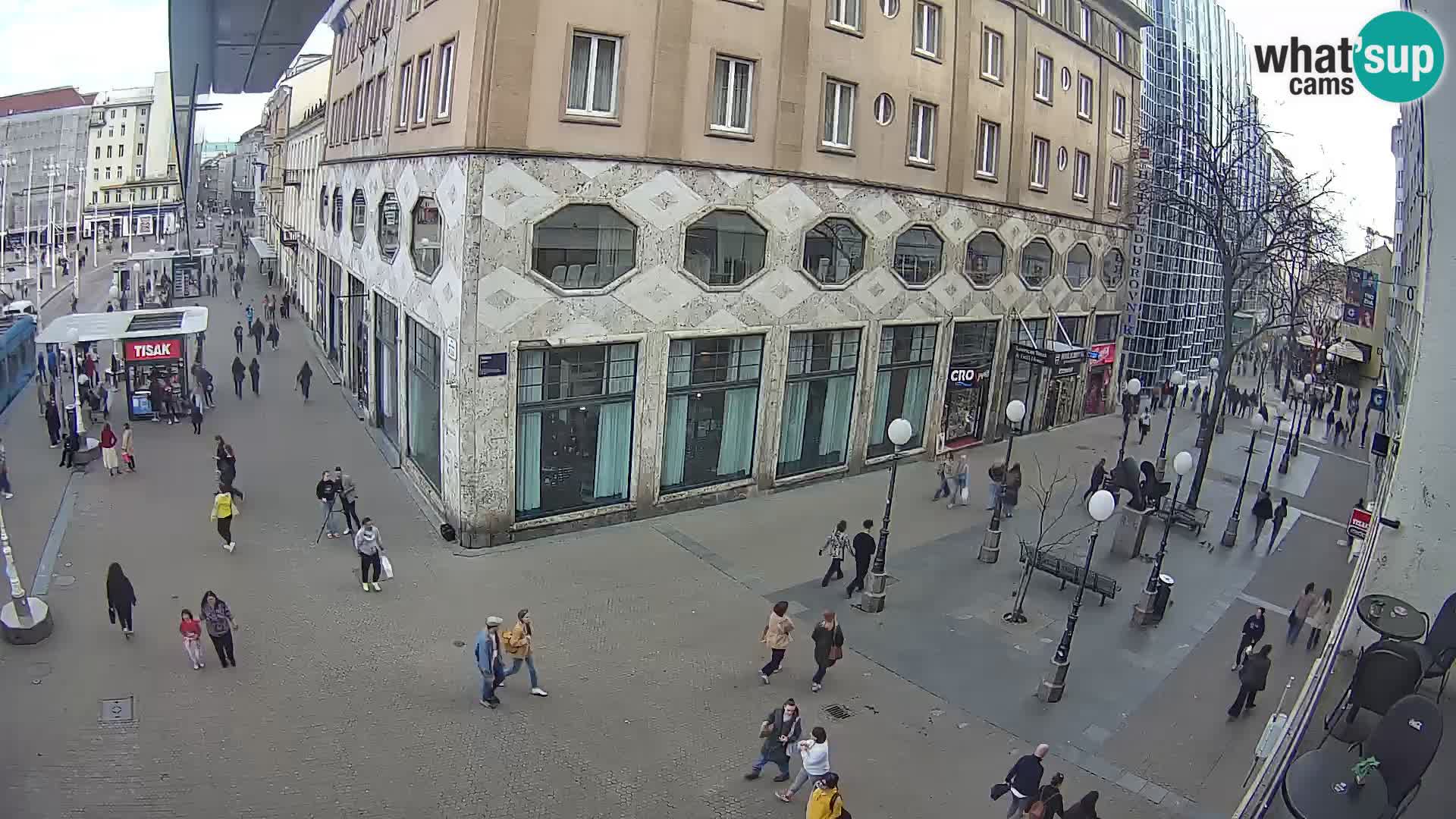 Live Cam Zagreb Ban Jelačić place | Croatie