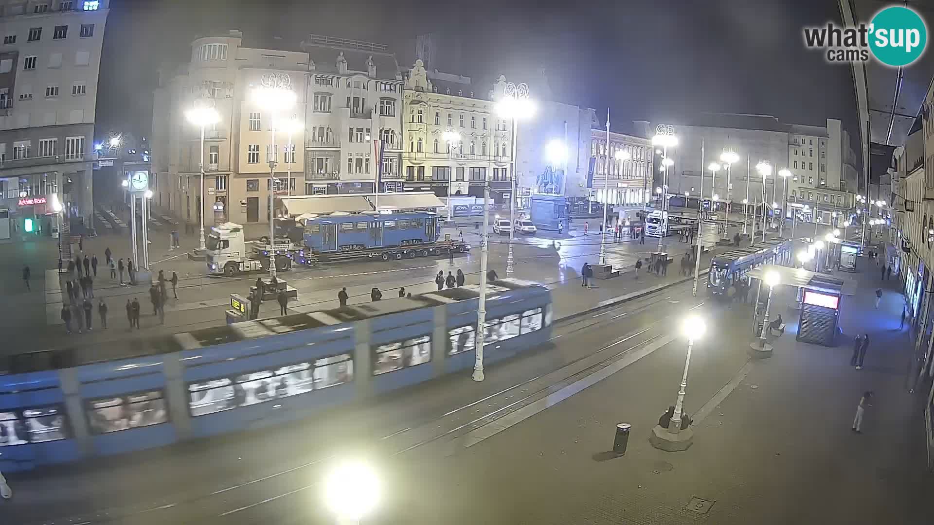 Spletna kamera Zagreb Ban Jelačić