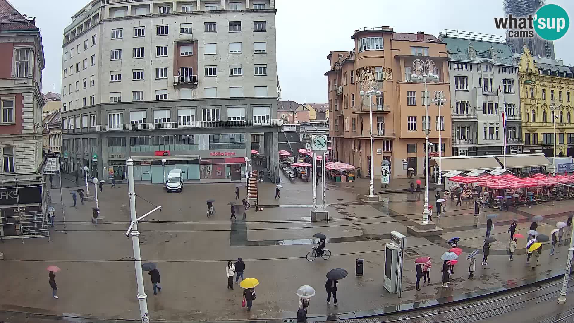 Spletna kamera Zagreb Ban Jelačić