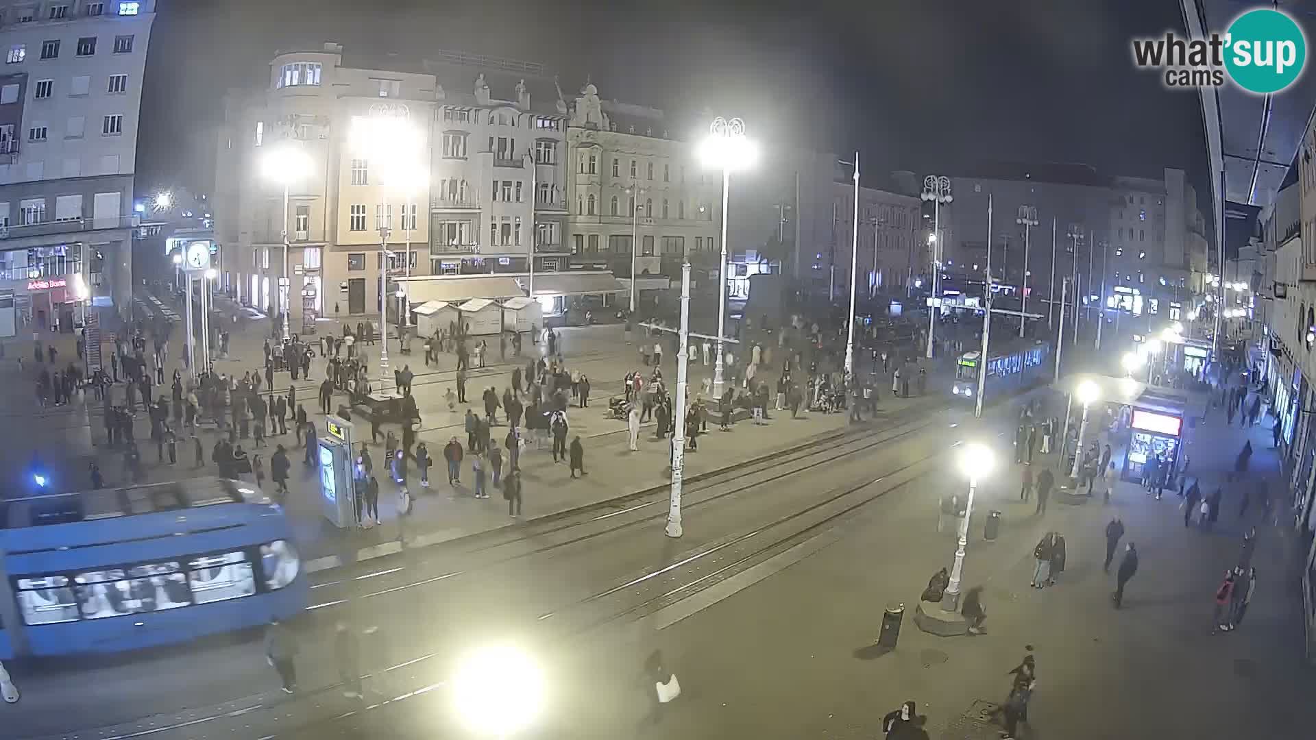 Spletna kamera Zagreb Ban Jelačić