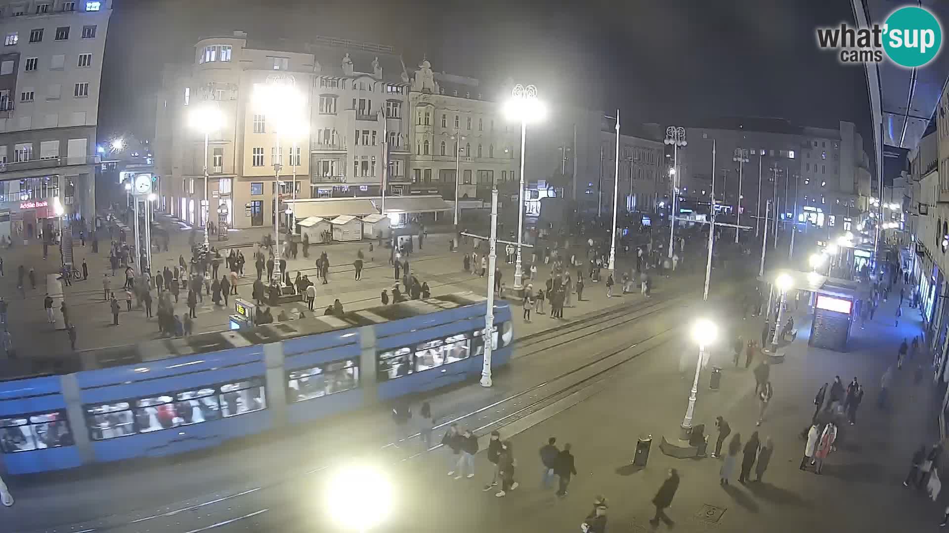 Webcam Zagabria Ban Jelacic piazza | Croazia