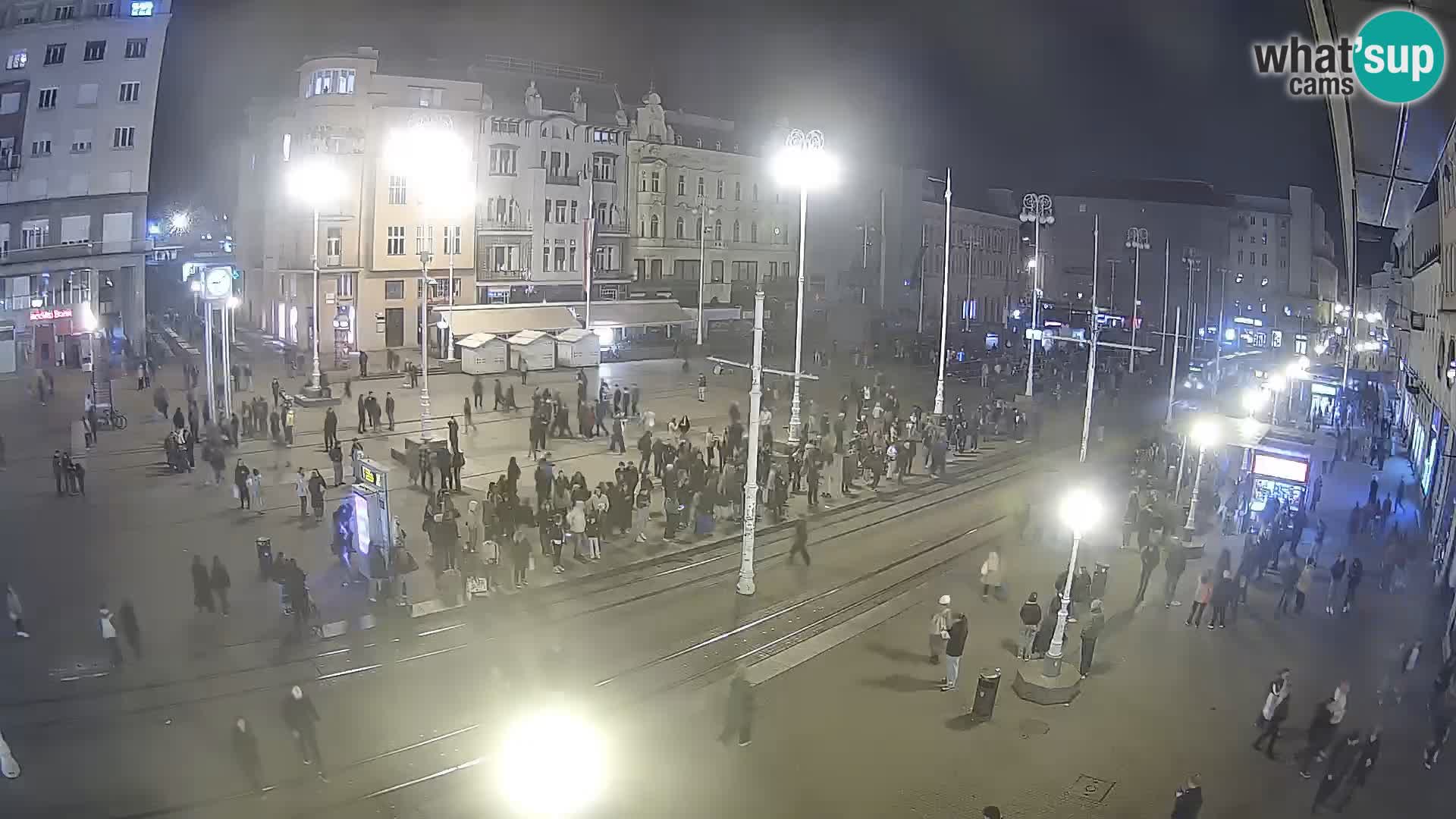 Zagreb live cam Bana Jelačića