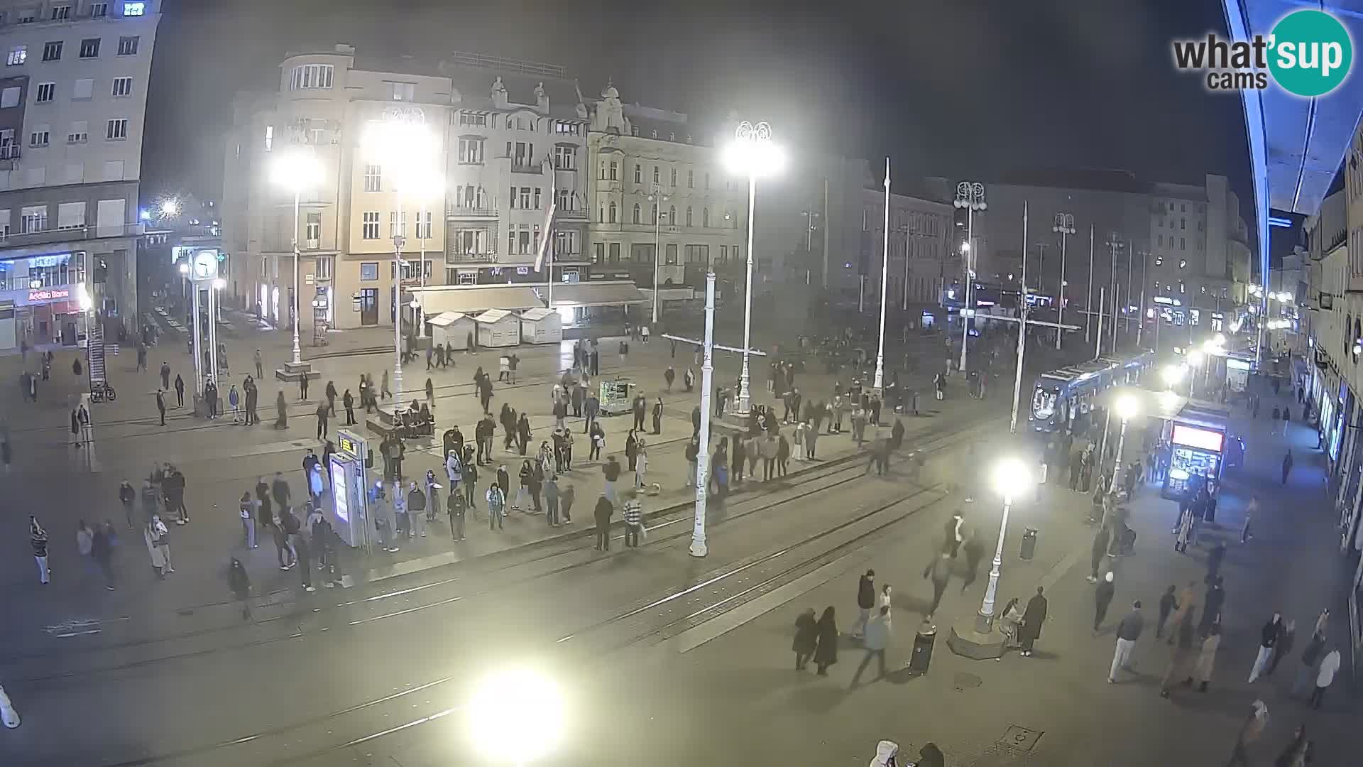 Spletna kamera Zagreb Ban Jelačić