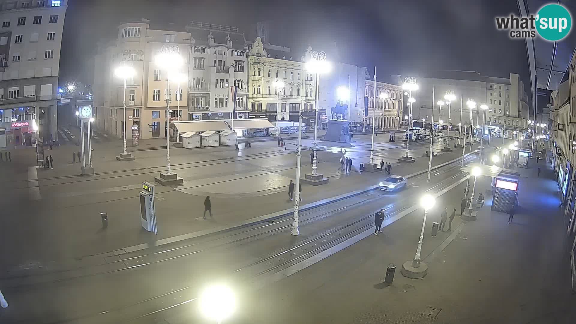 Zagreb live cam Bana Jelačića