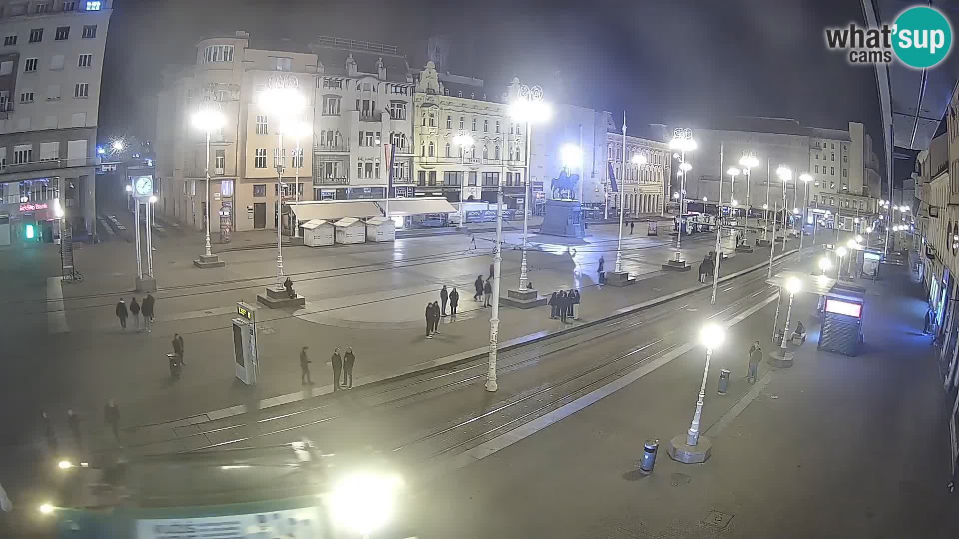 Zagreb live cam Bana Jelačića