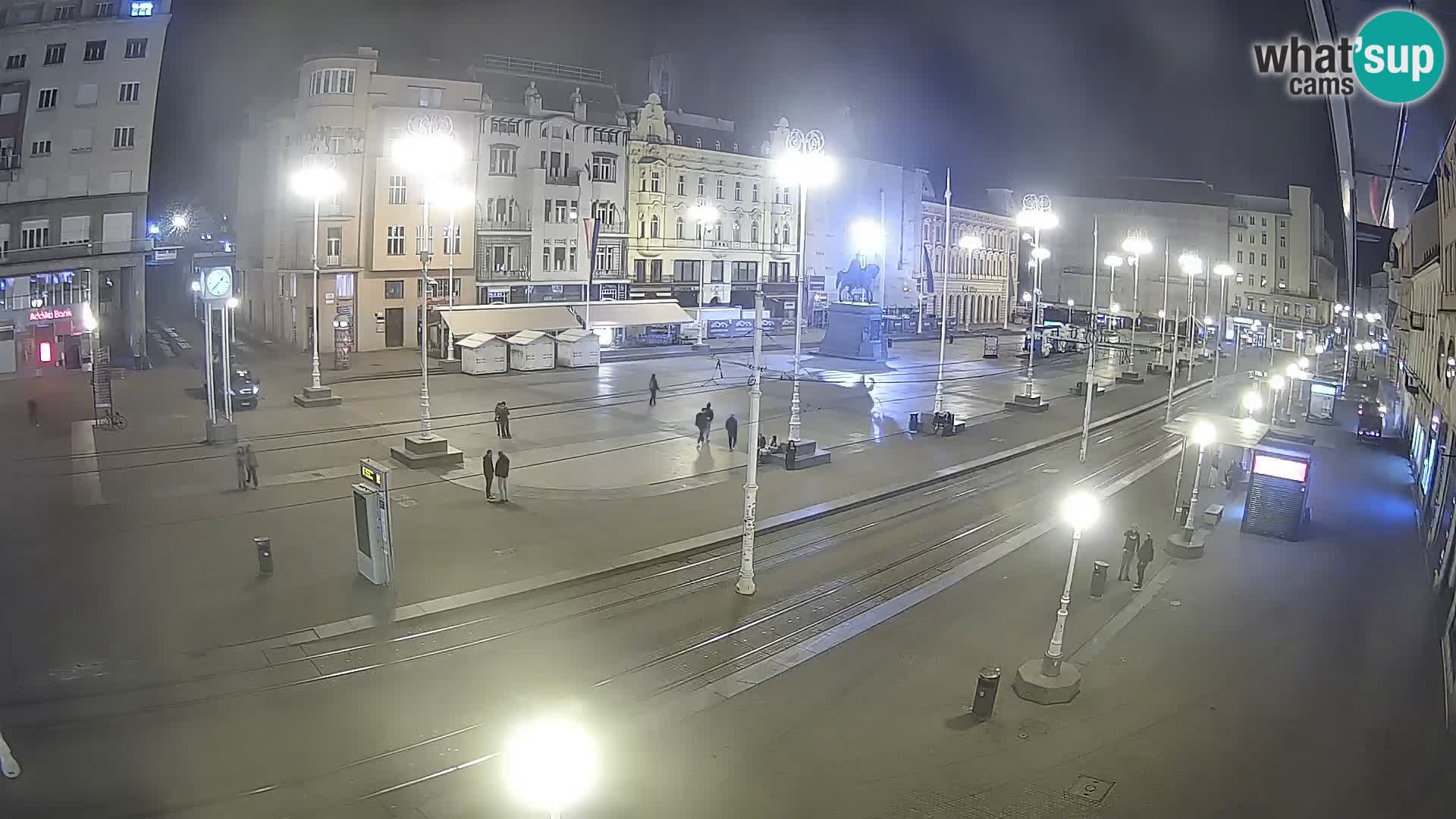 Zagreb live cam Bana Jelačića