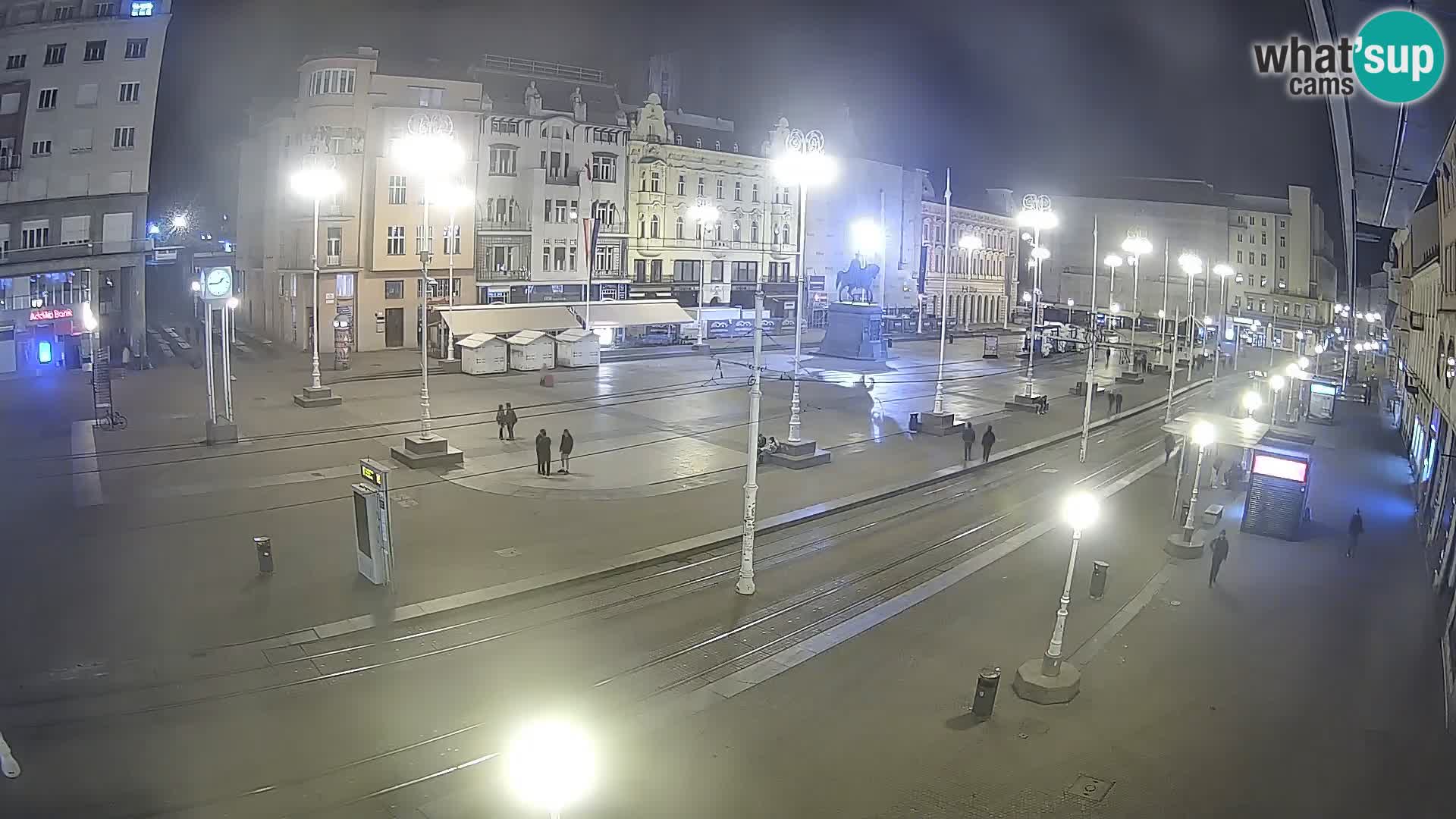 Zagreb live cam Bana Jelačića