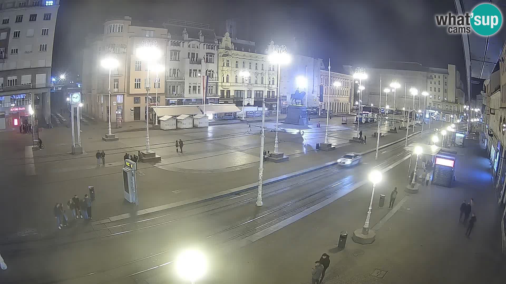 Zagreb live cam Bana Jelačića
