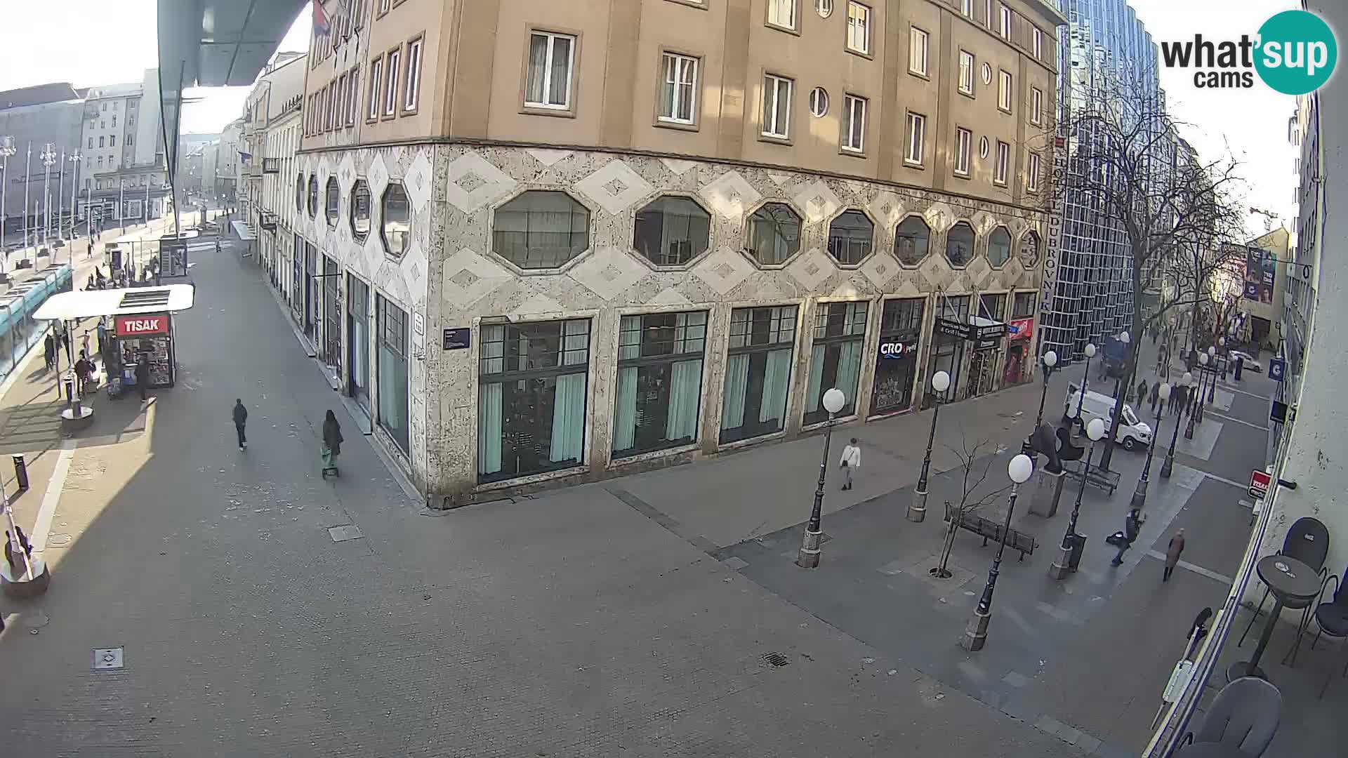 Live Cam Zagreb Ban Jelačić place | Croatie