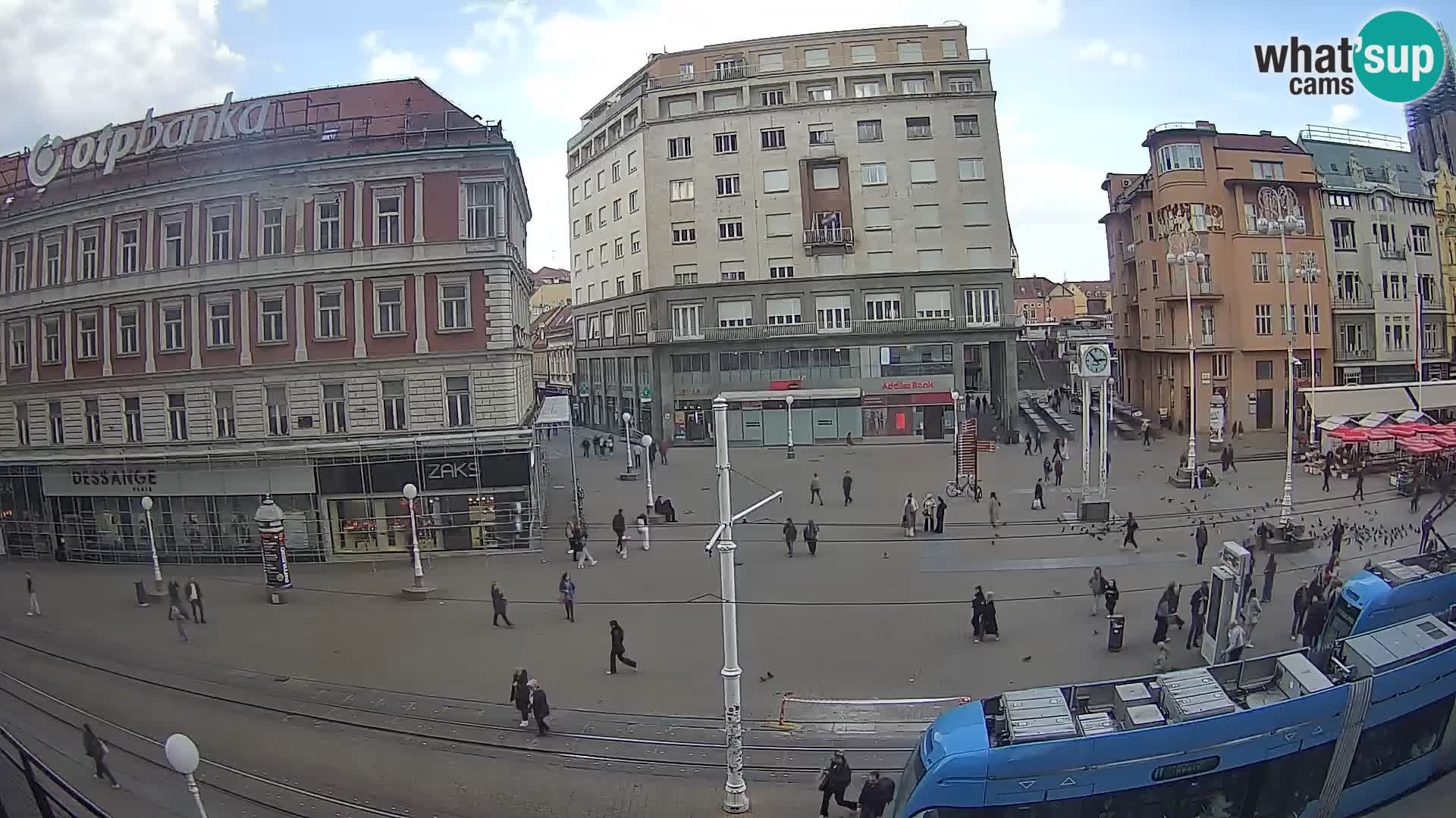 Zagabria – piazza Ban Jelačić