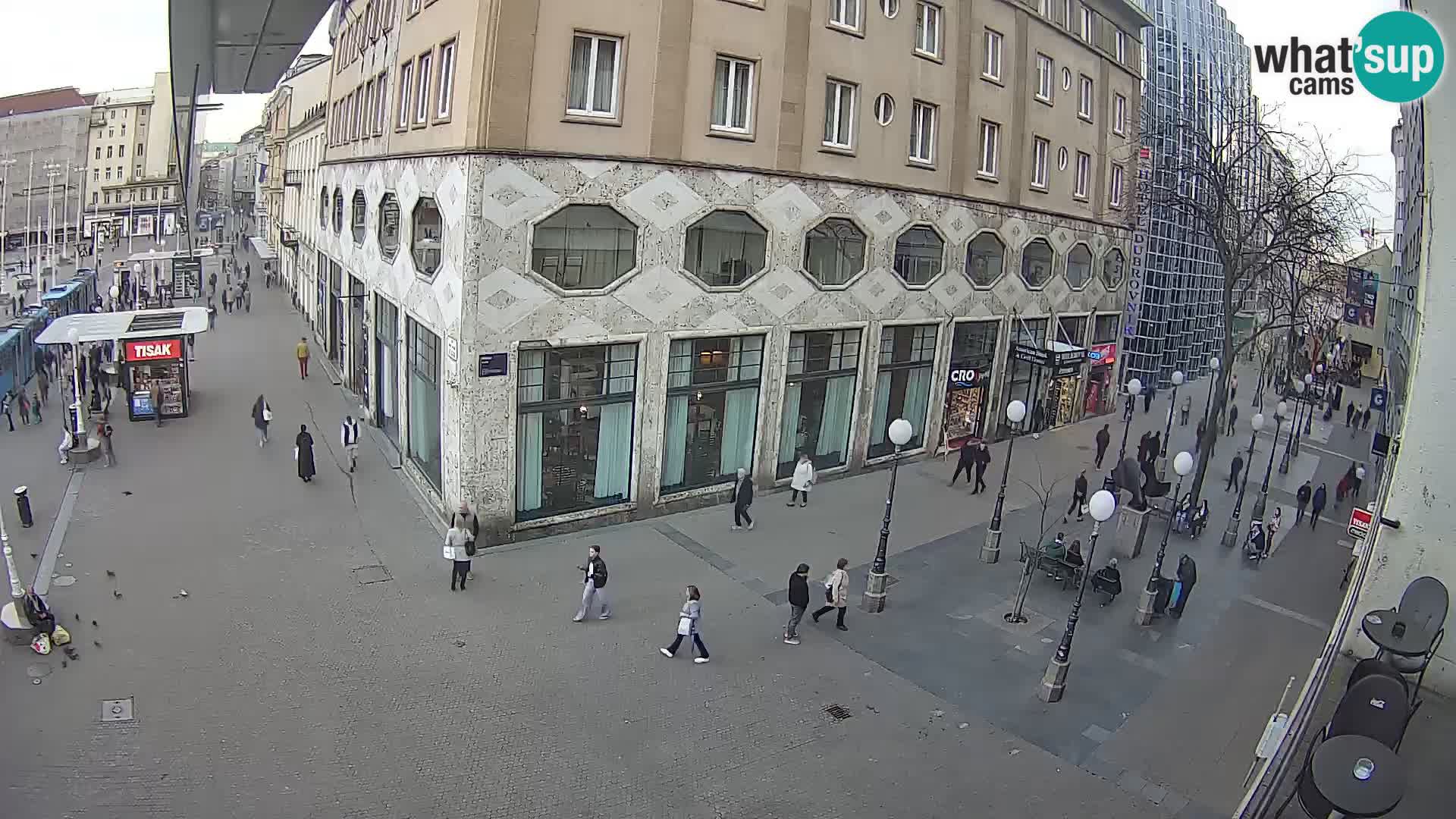 Webcam Zagabria Ban Jelacic piazza | Croazia