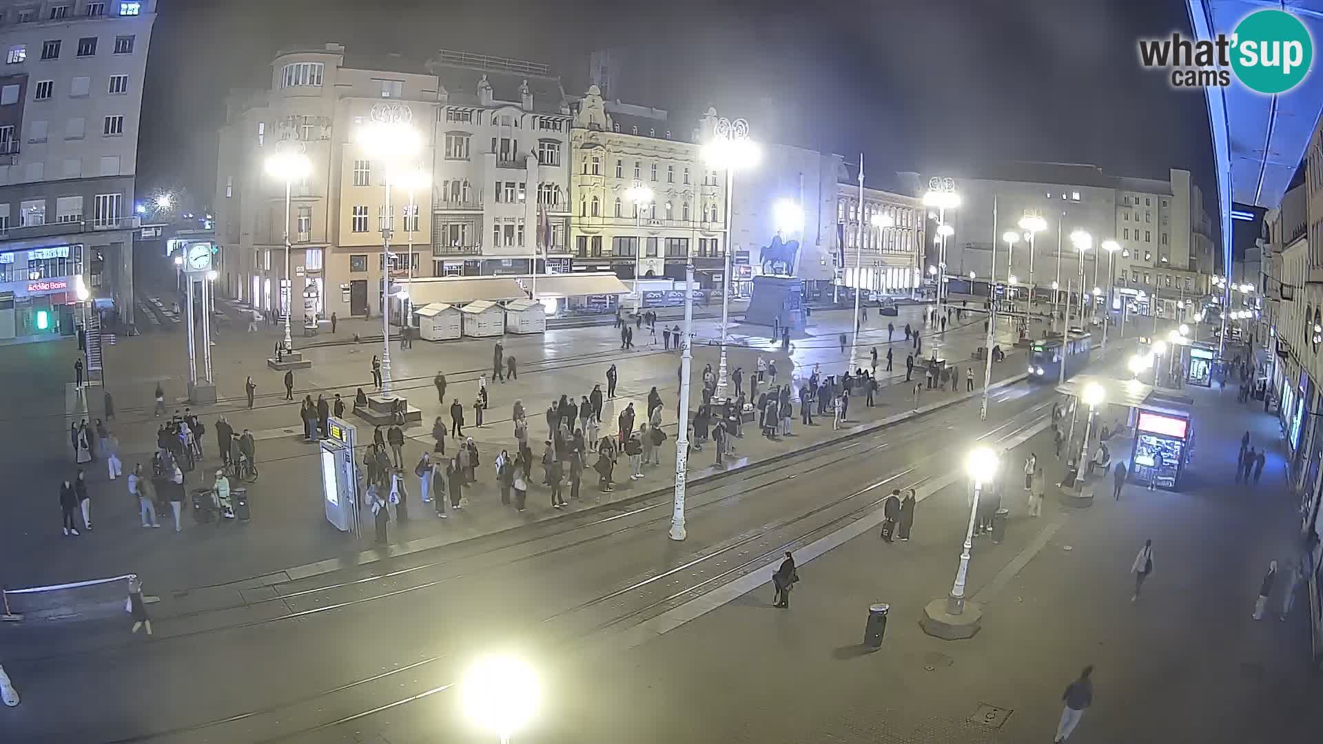 Zagreb live cam Bana Jelačića