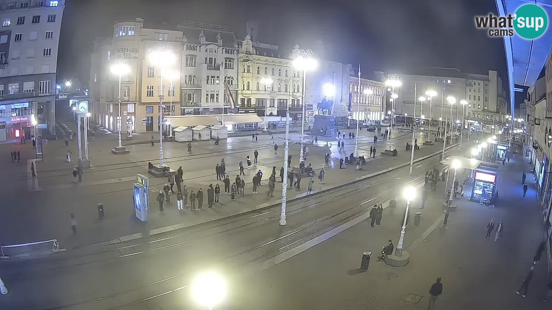 Zagreb live cam Bana Jelačića