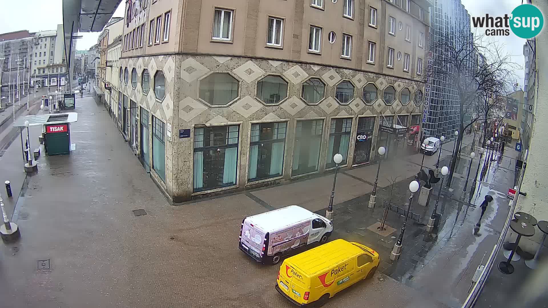 Zagreb live cam Bana Jelačića