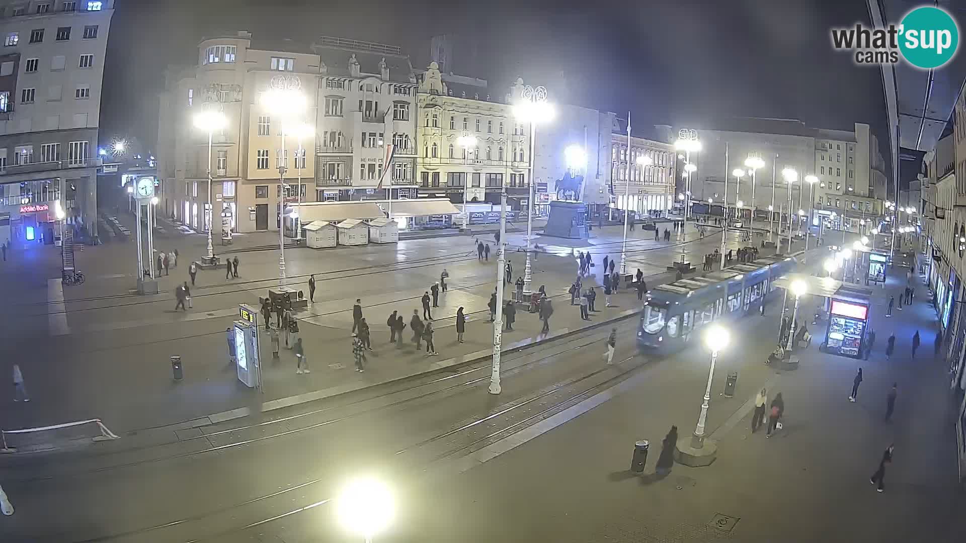Zagreb live cam Bana Jelačića