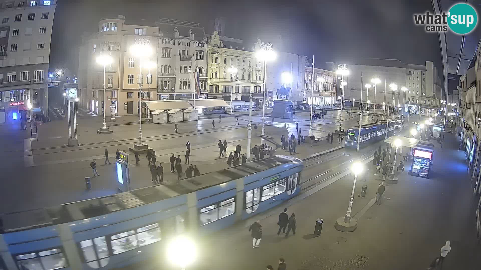 Zagreb live cam Bana Jelačića