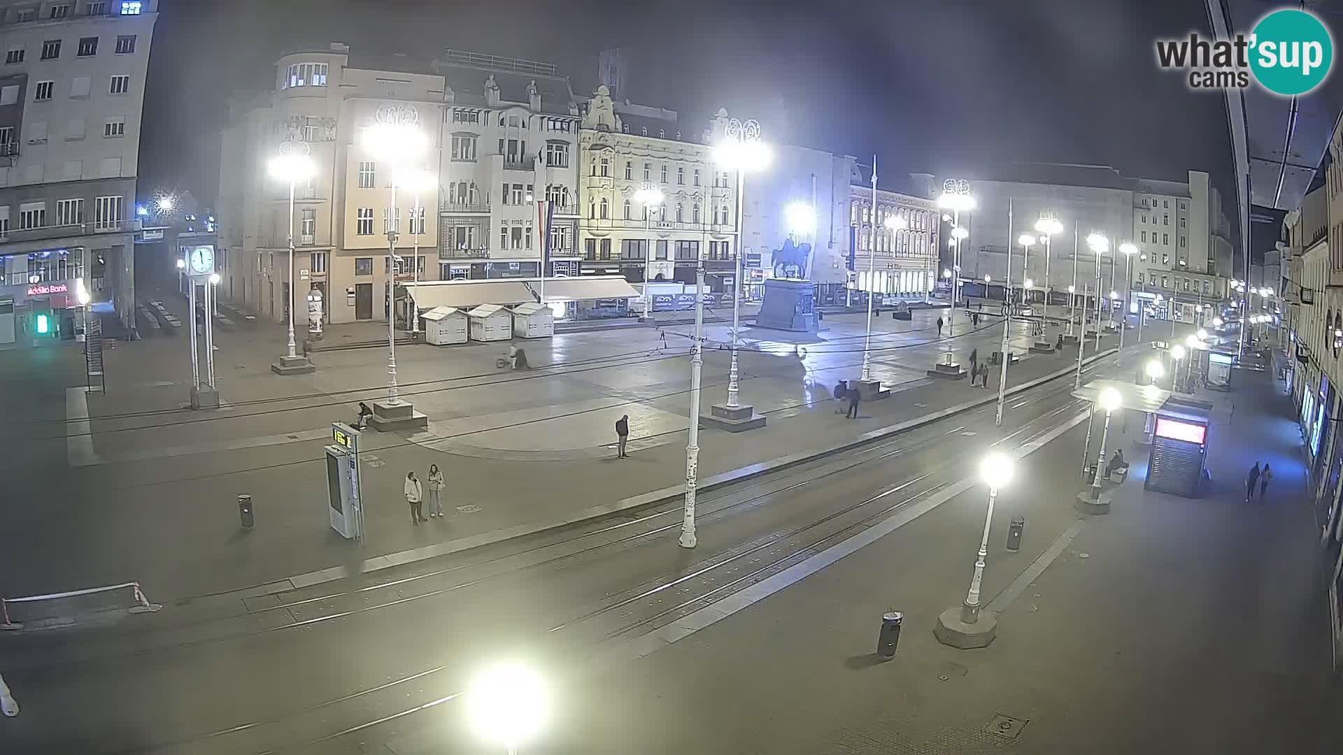 Zagreb live cam Bana Jelačića
