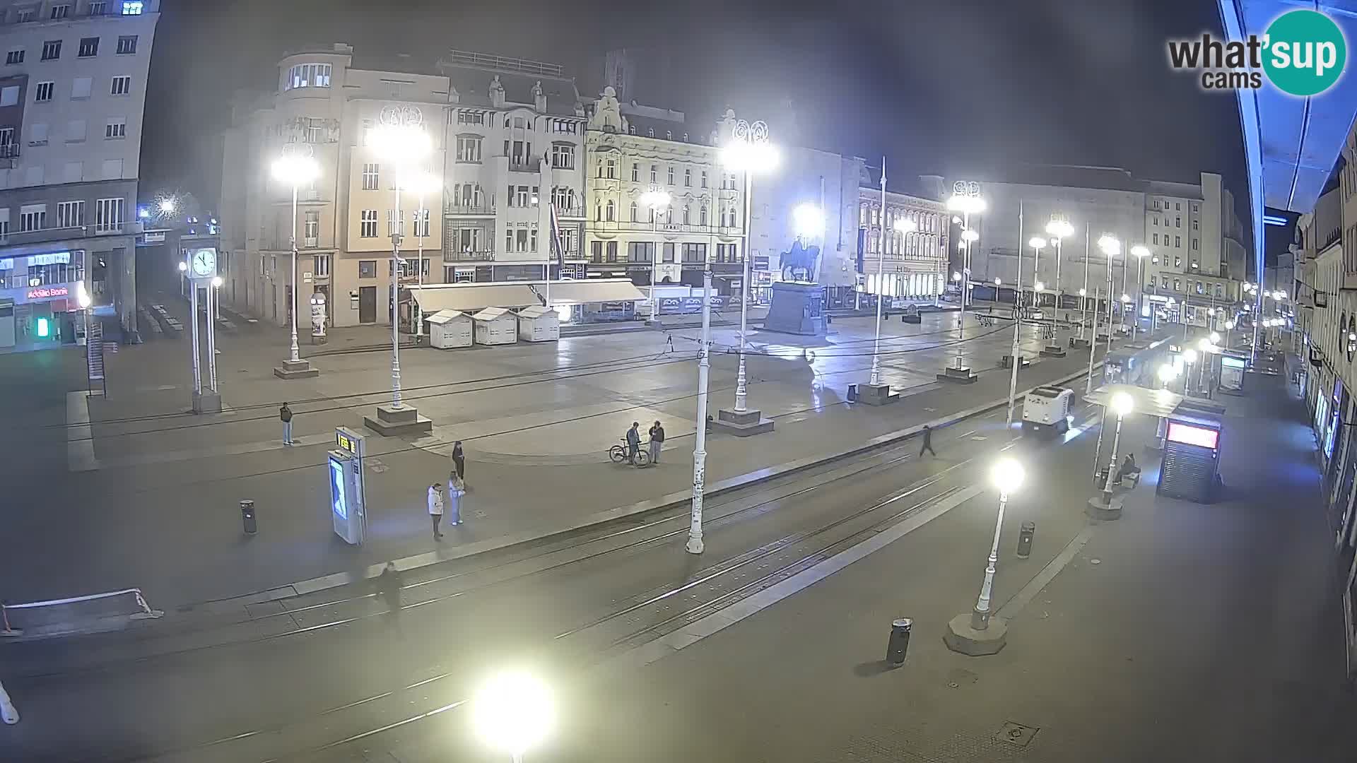Zagreb live cam Bana Jelačića