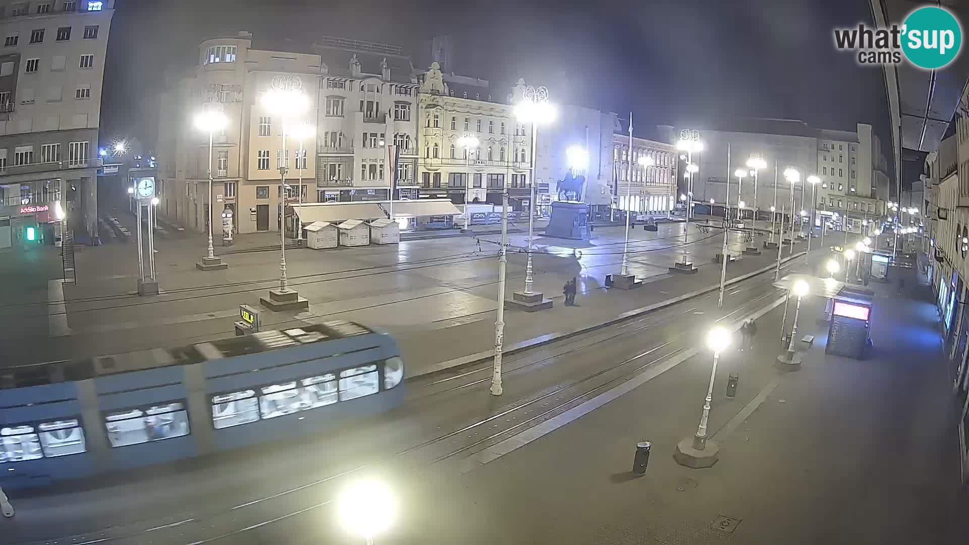 Zagreb live cam Bana Jelačića