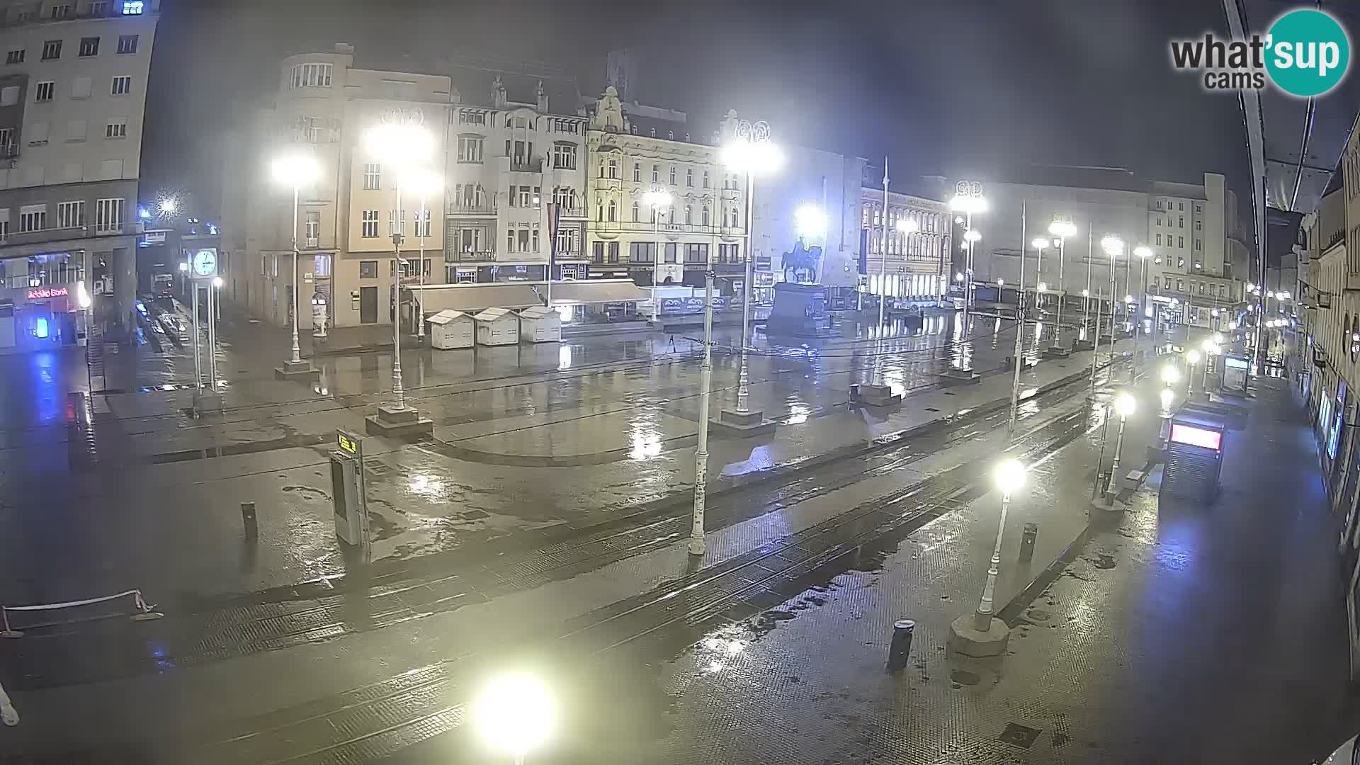 Zagreb live cam Bana Jelačića