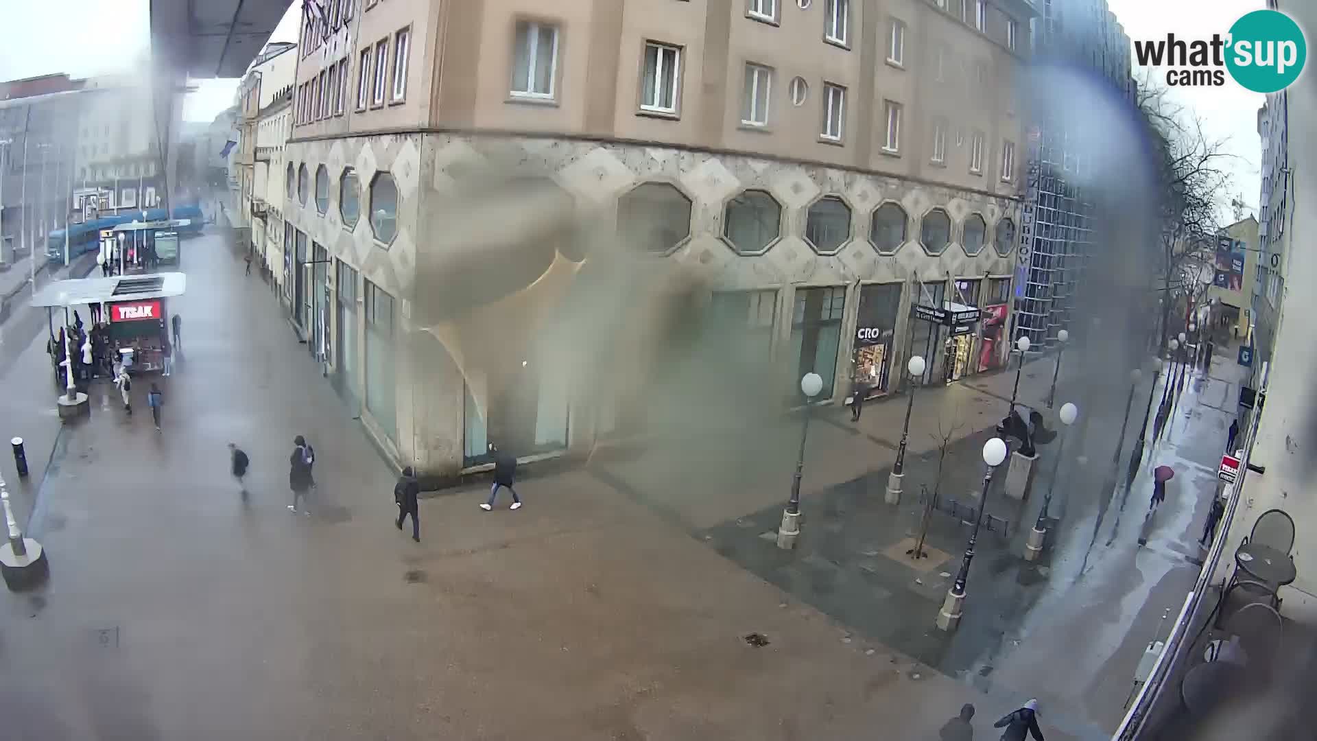 Webcam Zagreb Bana Jelačića square | Croatia