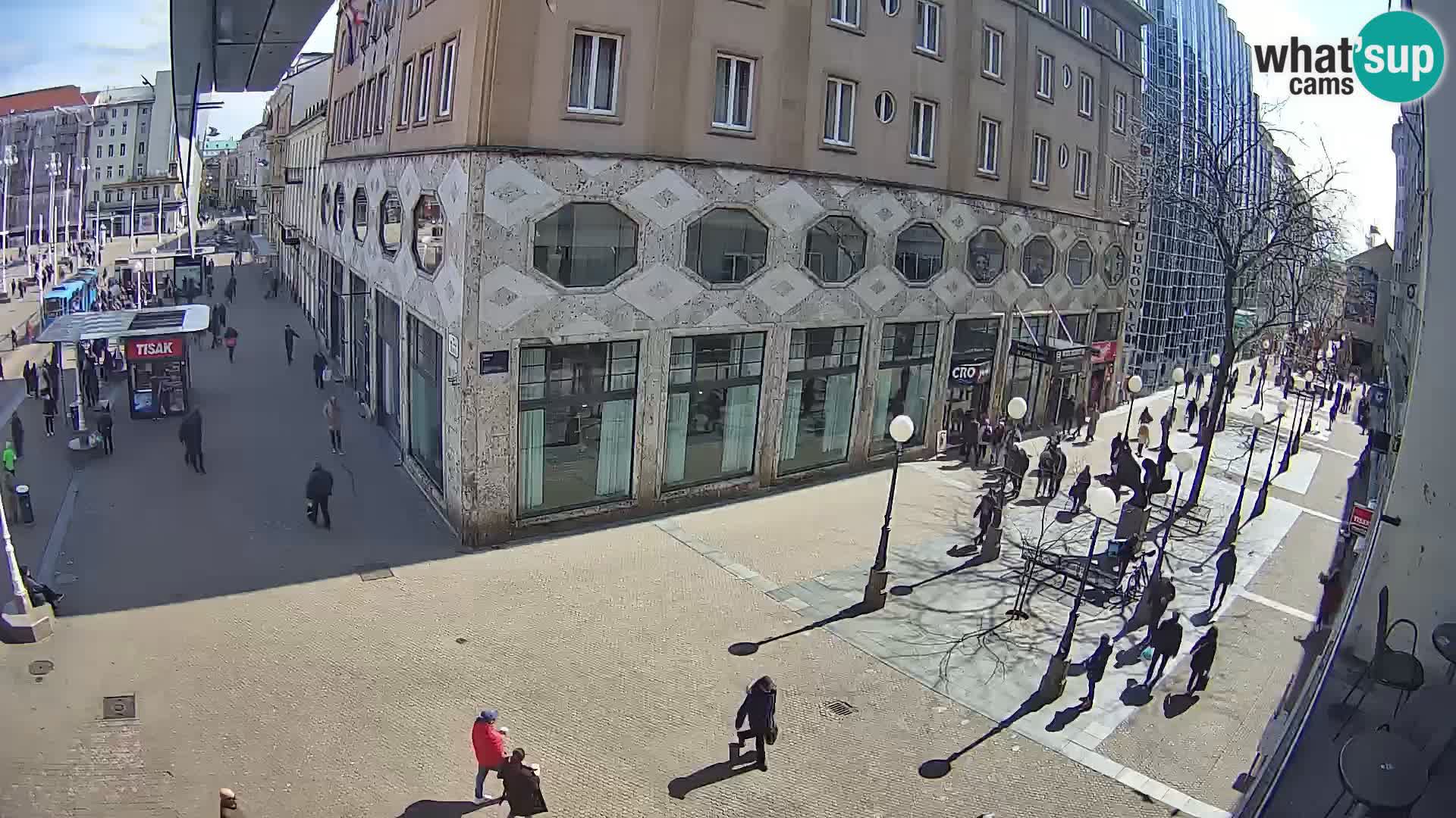 Spletna kamera Zagreb Ban Jelačić