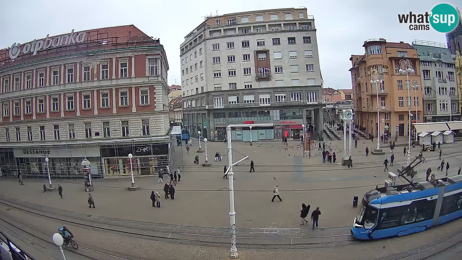 Spletna kamera Zagreb Ban Jelačić