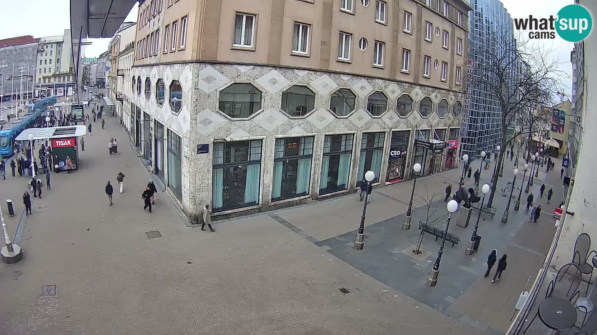 Webcam Zagabria Ban Jelacic piazza | Croazia