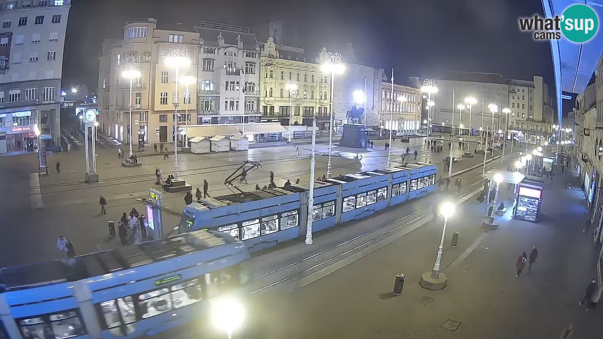 Spletna kamera Zagreb Ban Jelačić