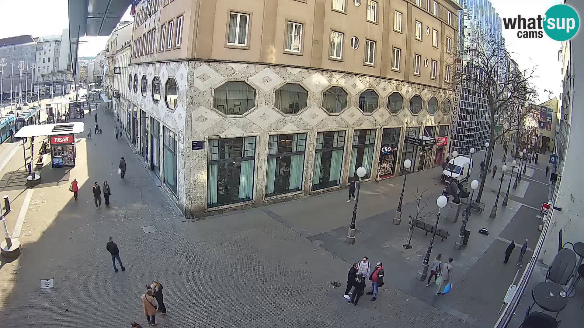 Webcam Zagabria Ban Jelacic piazza | Croazia