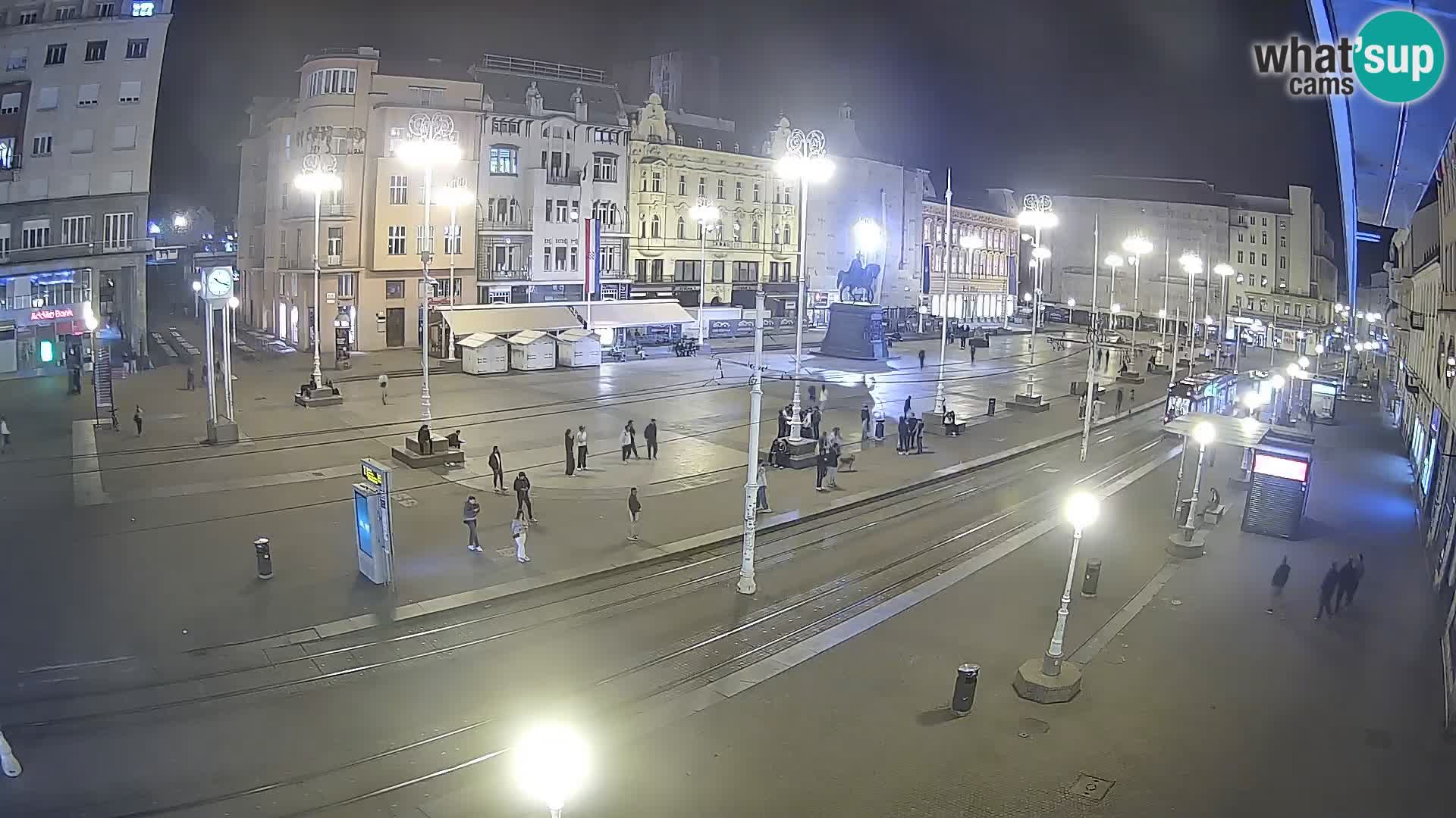 Zagreb live cam Bana Jelačića
