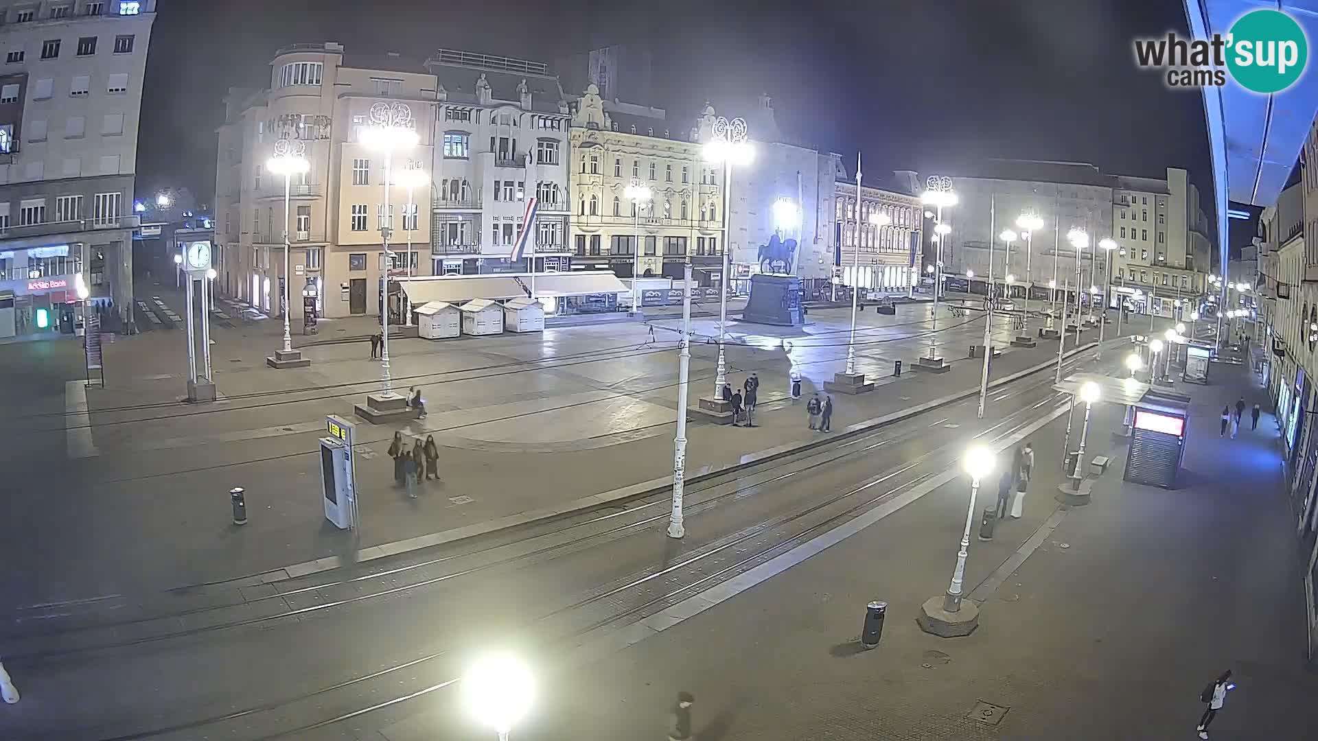 Zagreb live cam Bana Jelačića