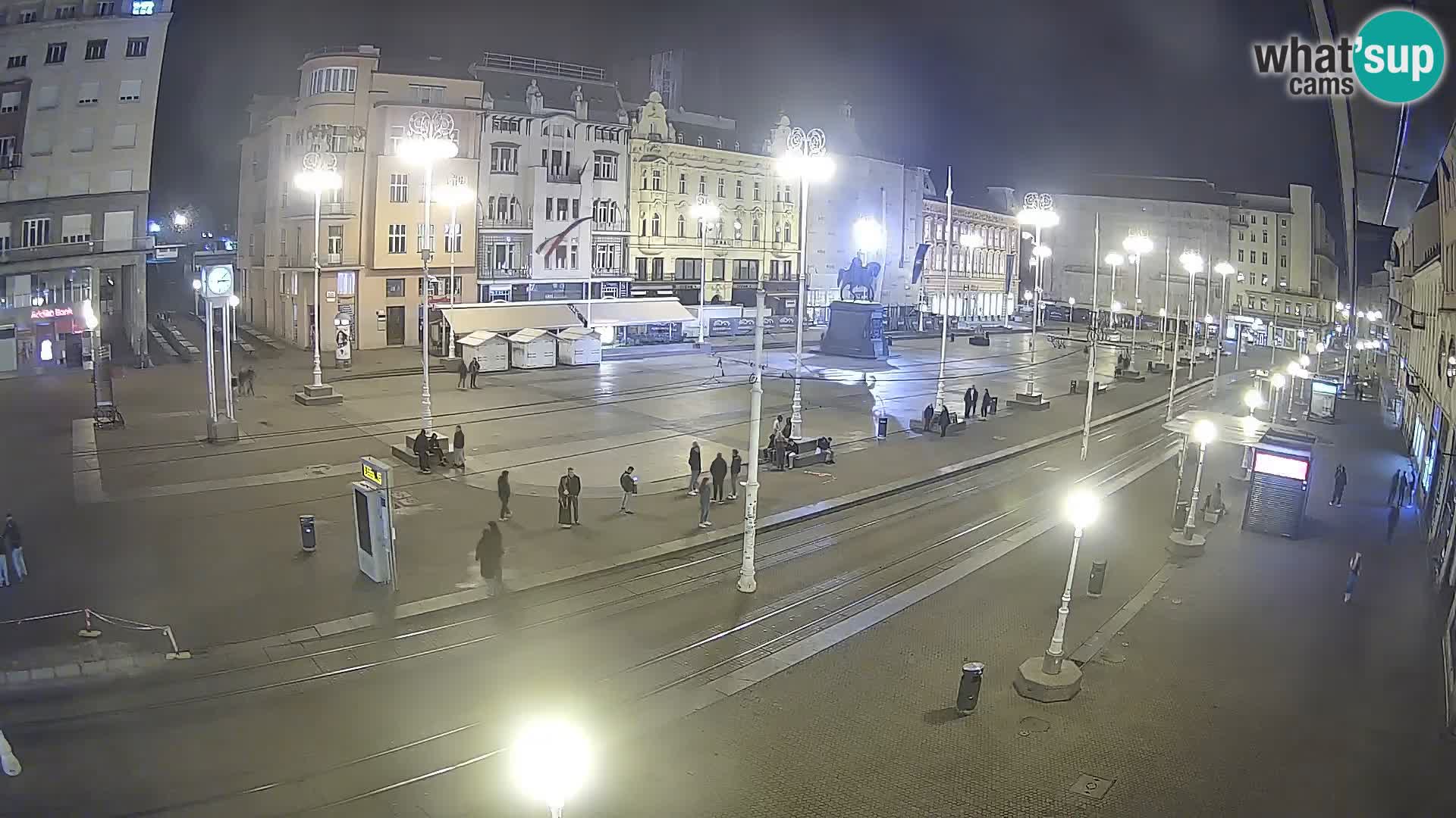 Zagreb live cam Bana Jelačića