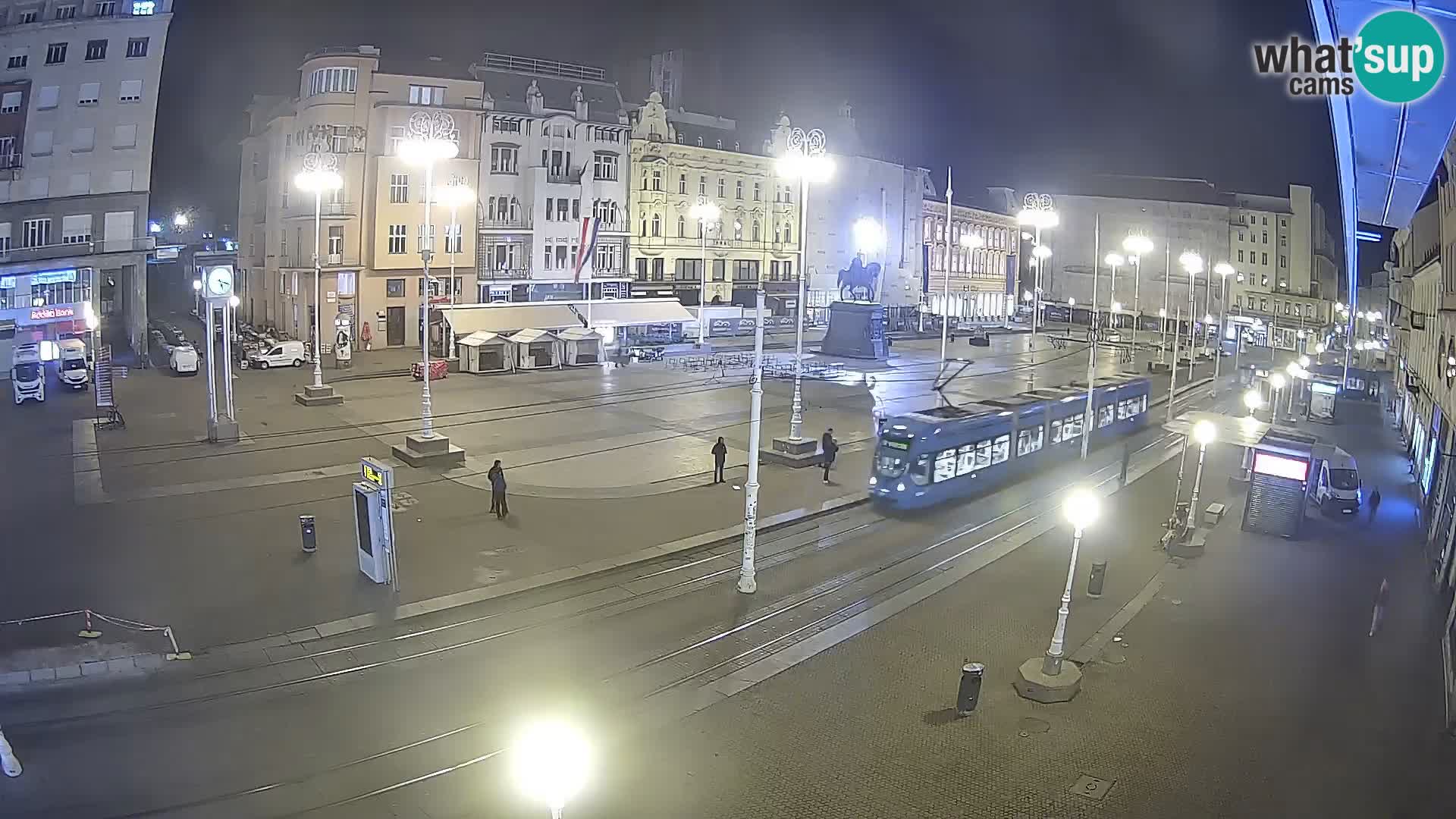 Zagreb live cam Bana Jelačića