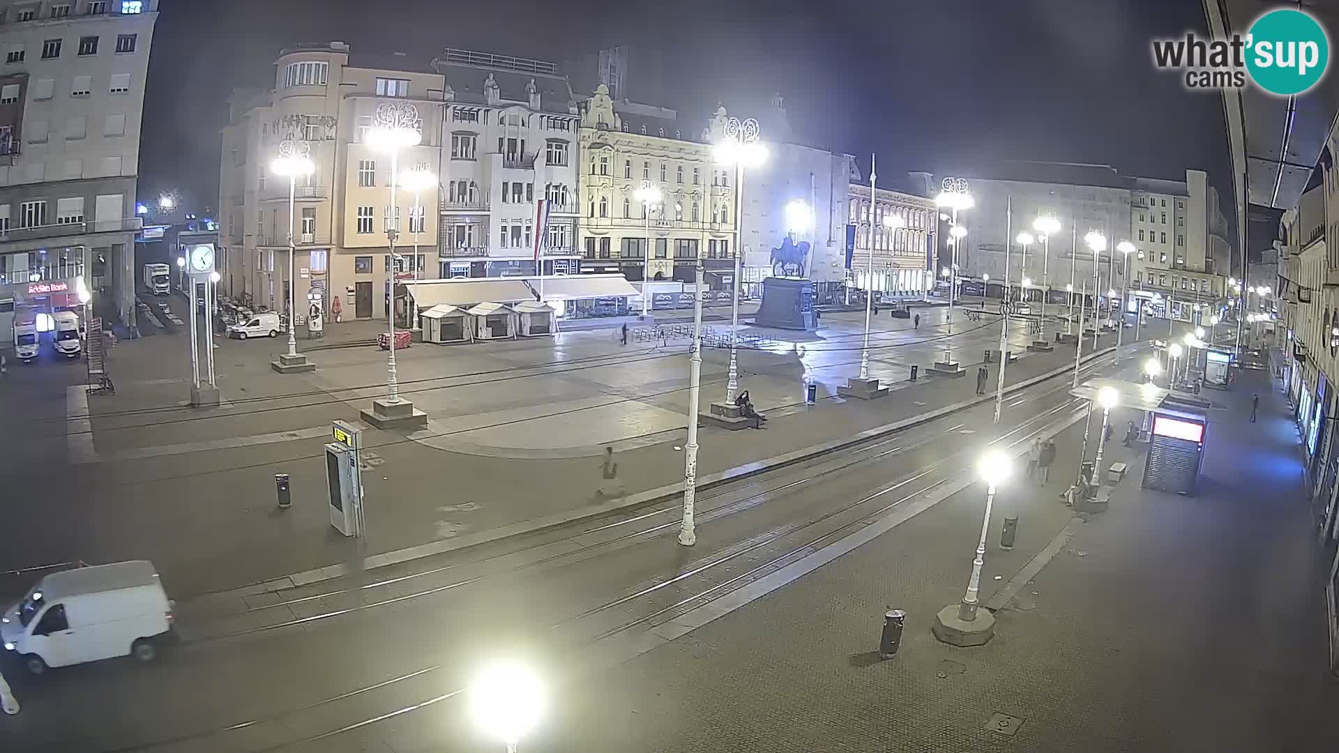 Zagreb live cam Bana Jelačića