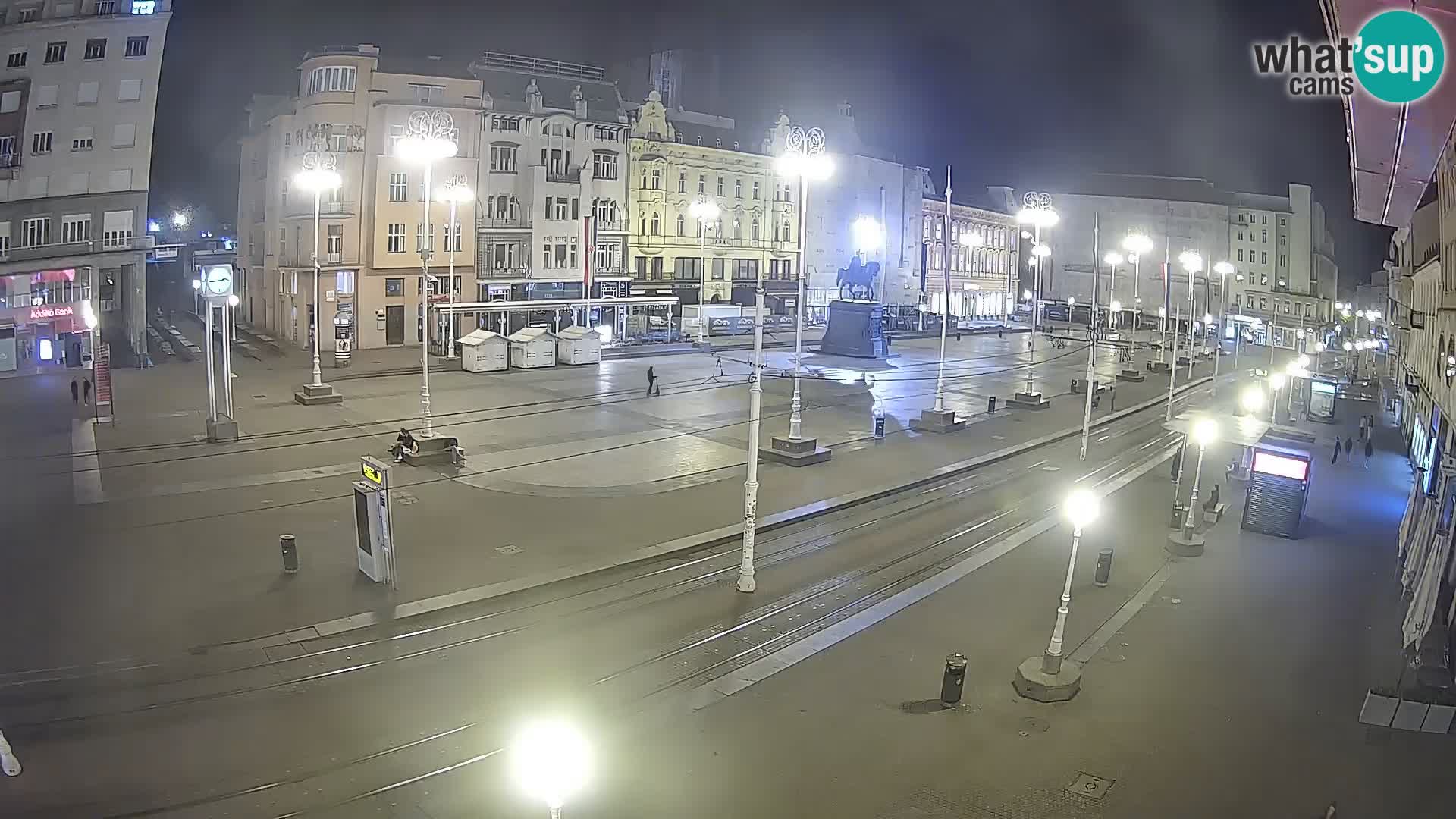 Spletna kamera Zagreb Ban Jelačić