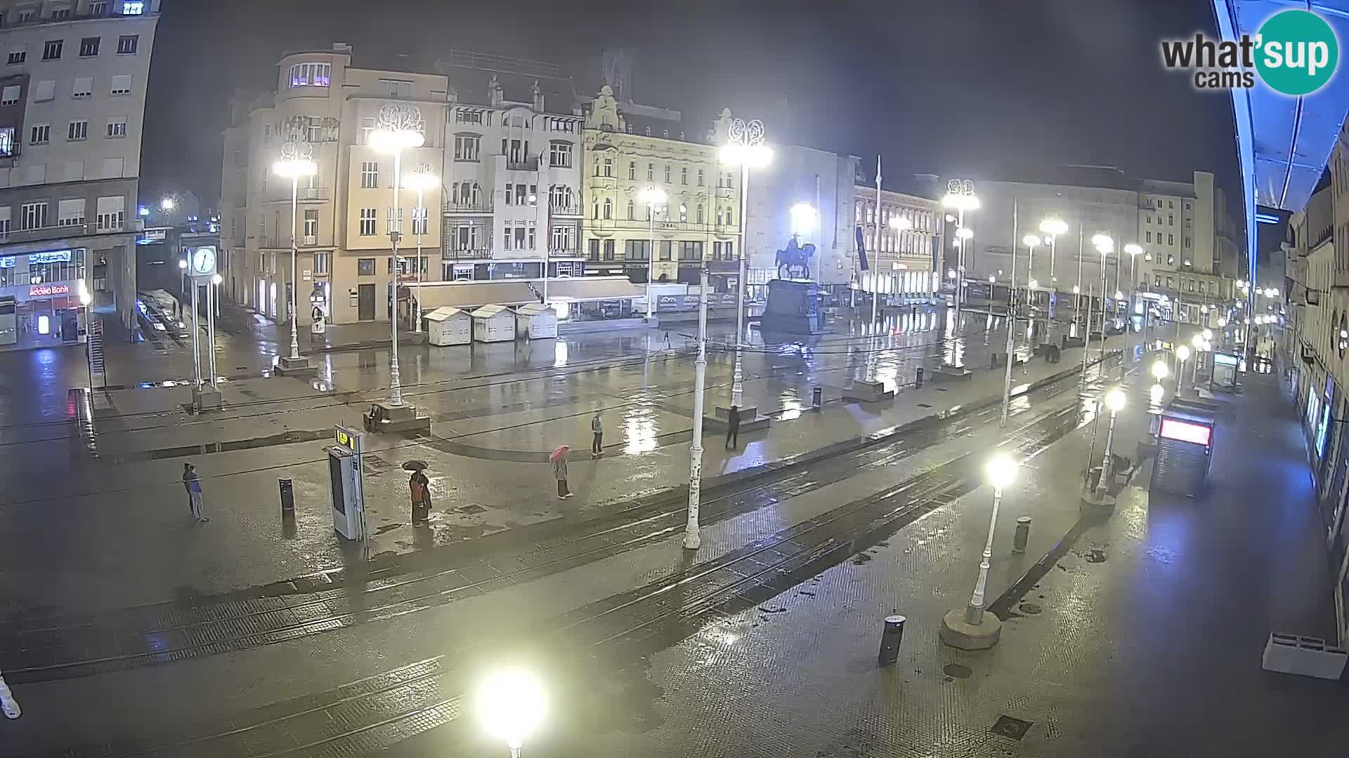 Zagreb live cam Bana Jelačića