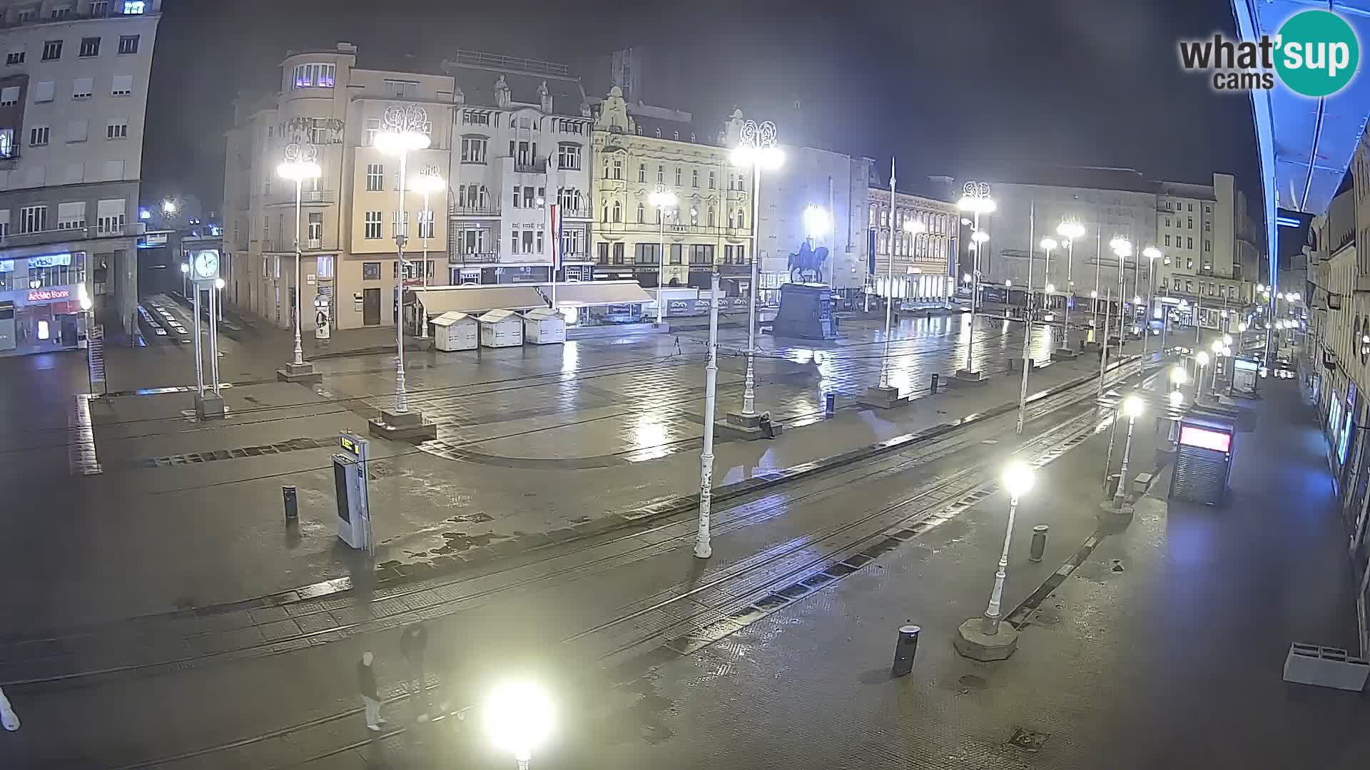 Zagreb live cam Bana Jelačića