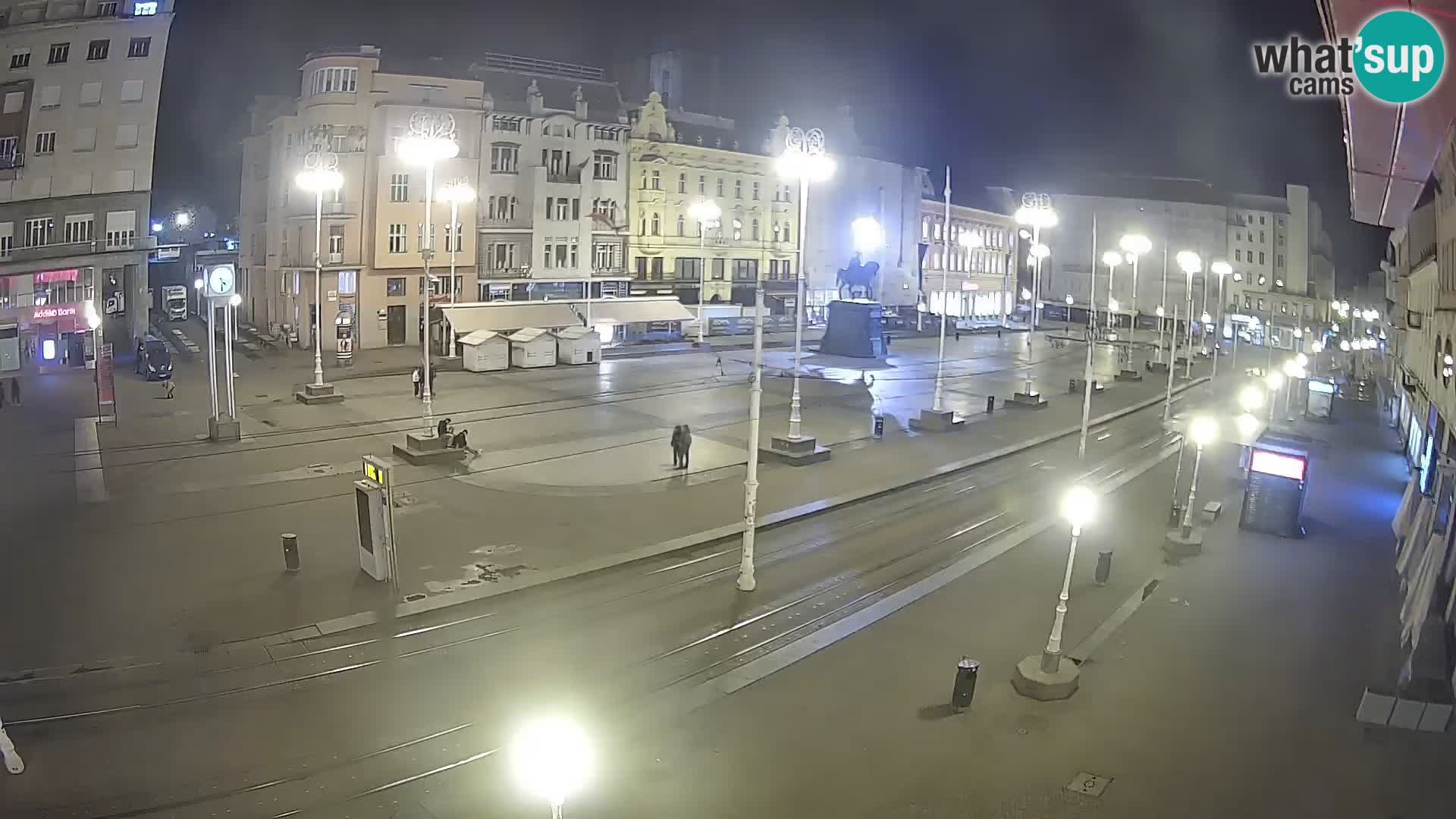 Zagreb live cam Bana Jelačića