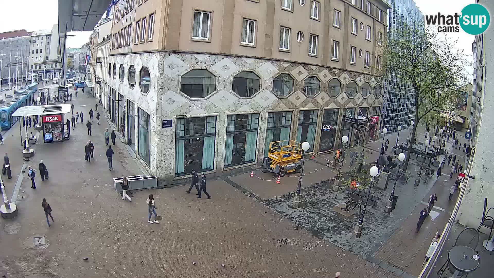 Zagabria – piazza Ban Jelačić