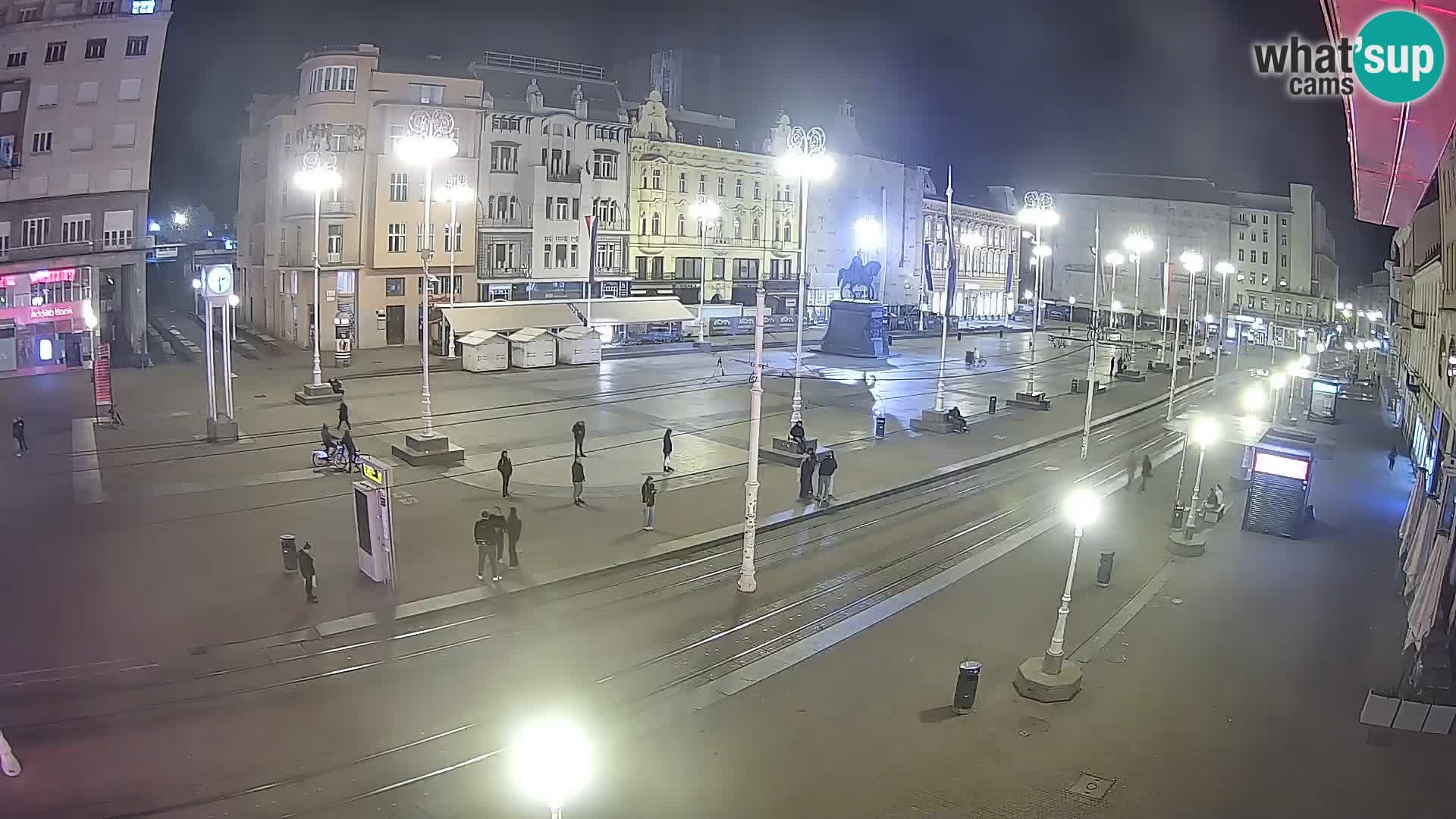 Spletna kamera Zagreb Ban Jelačić
