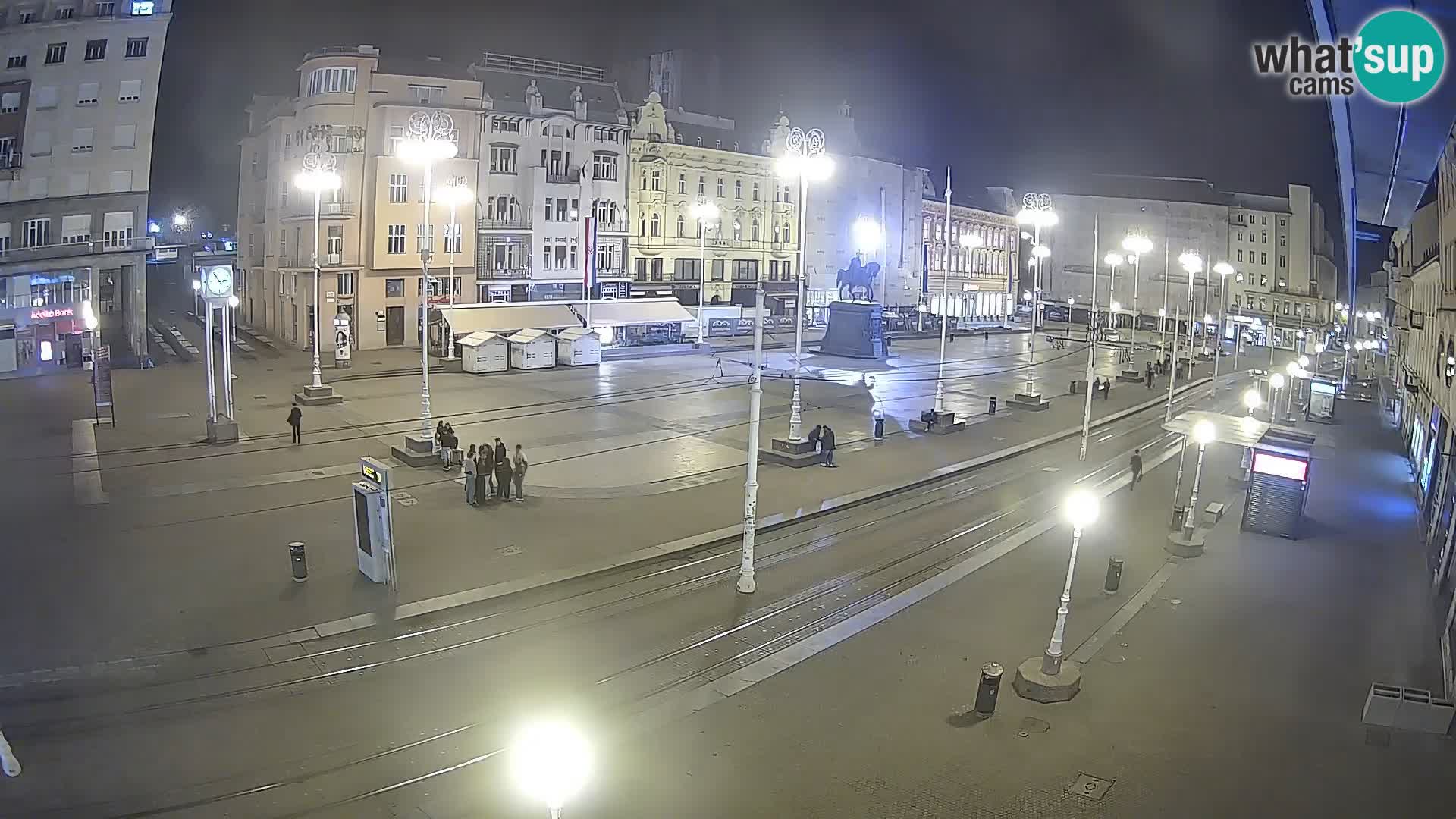Zagreb live cam Bana Jelačića