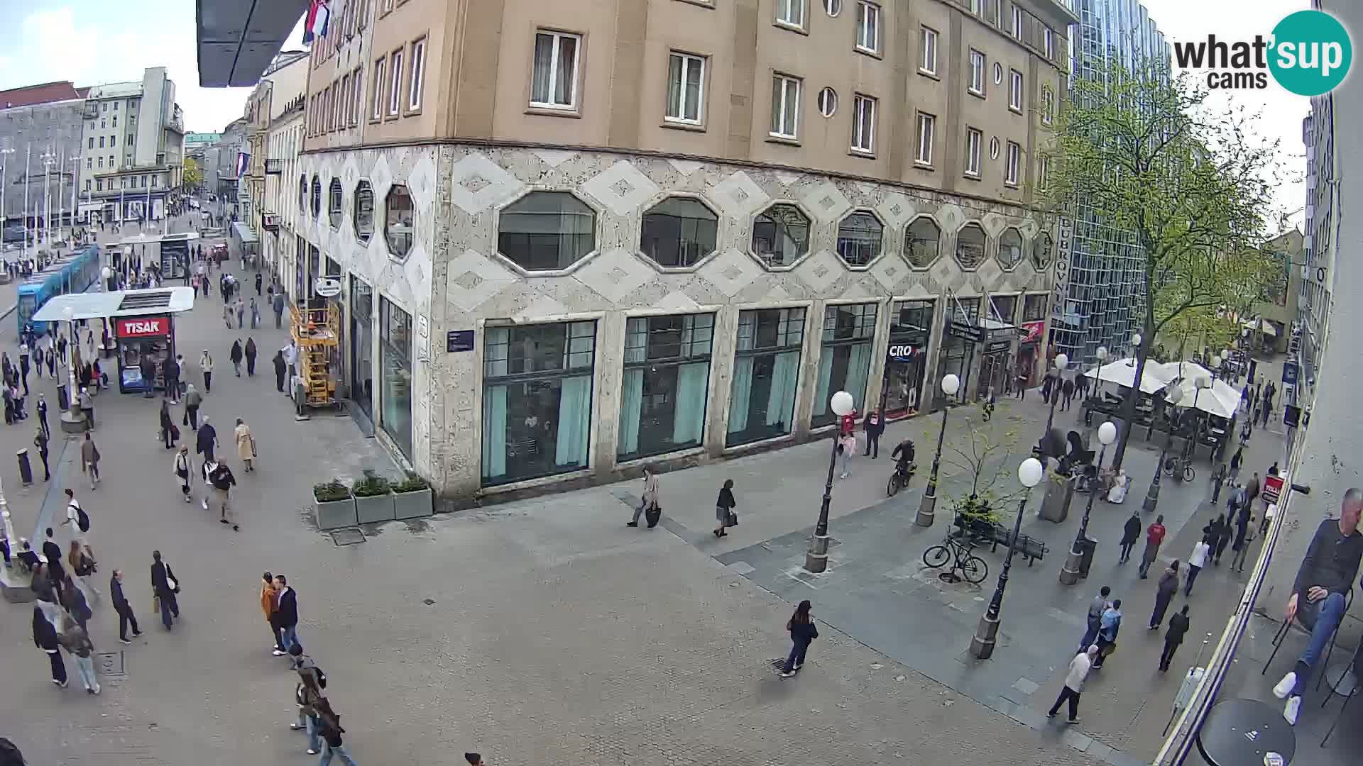 Live Cam Zagreb Ban Jelačić place | Croatie