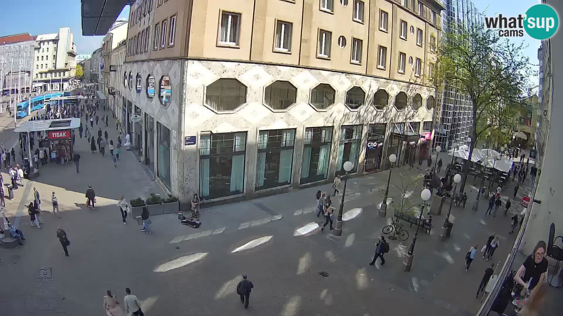 Webcam Zagabria Ban Jelacic piazza | Croazia