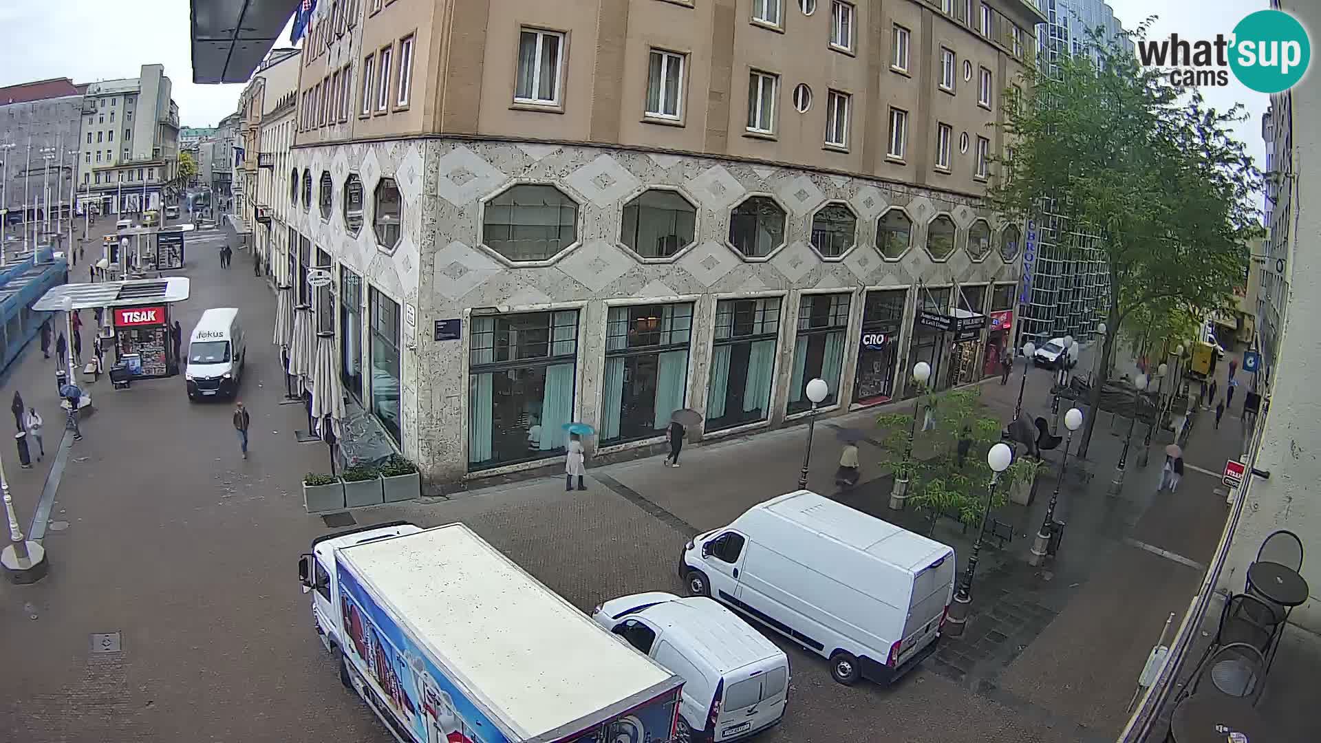 Spletna kamera Zagreb Ban Jelačić