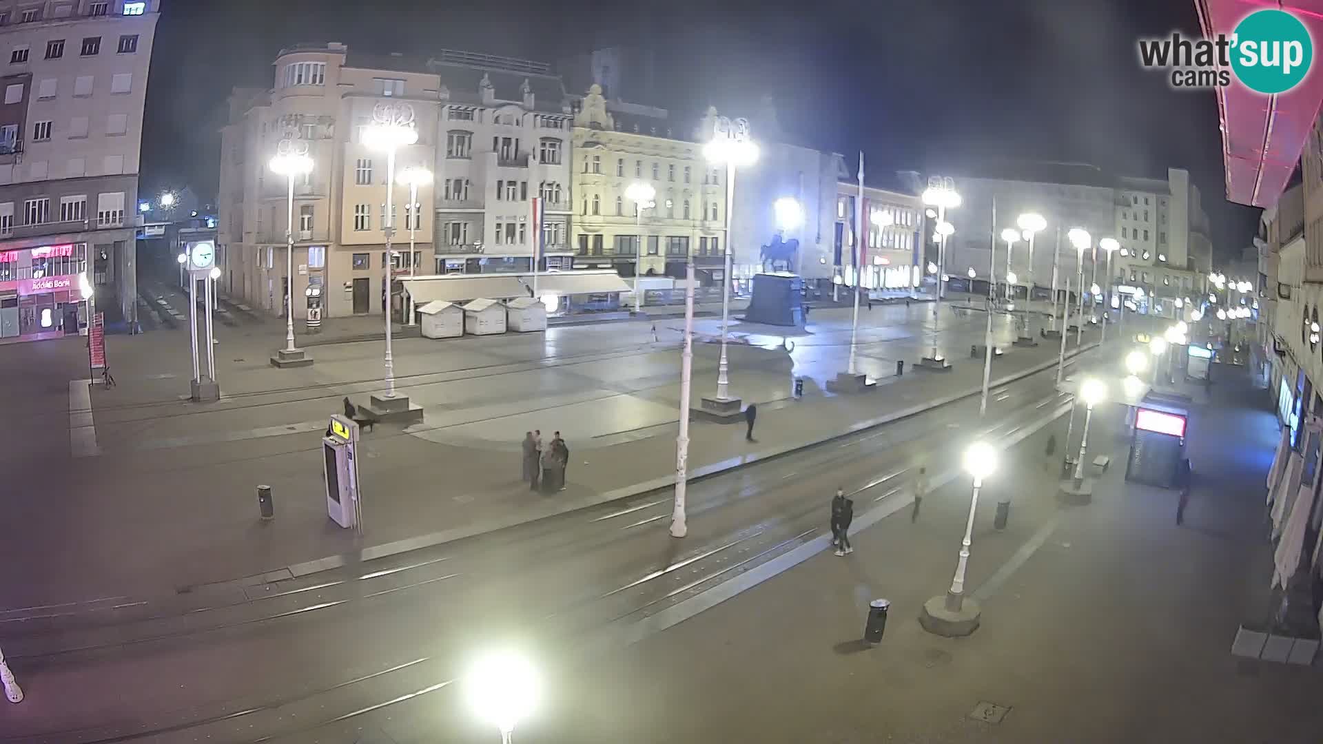 Spletna kamera Zagreb Ban Jelačić