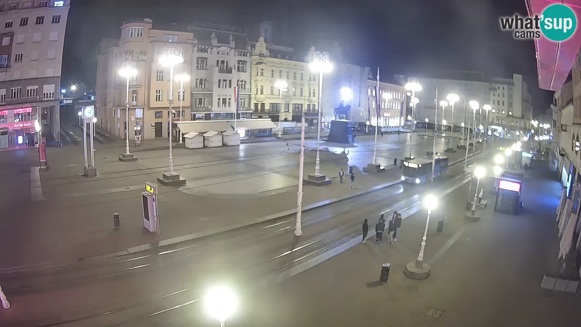 Spletna kamera Zagreb Ban Jelačić