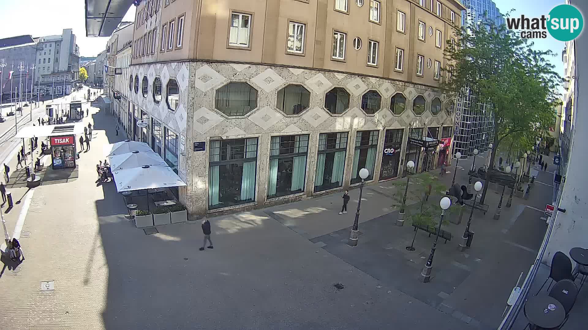 Webcam Zagreb Bana Jelačića square | Croatia