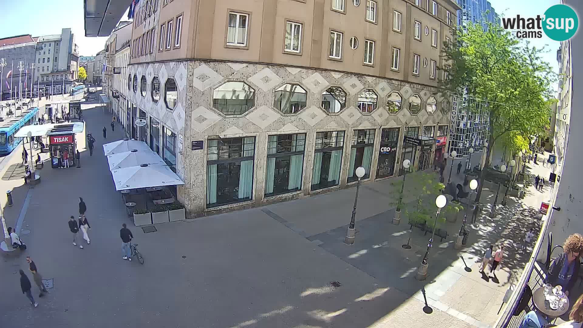Spletna kamera Zagreb Ban Jelačić